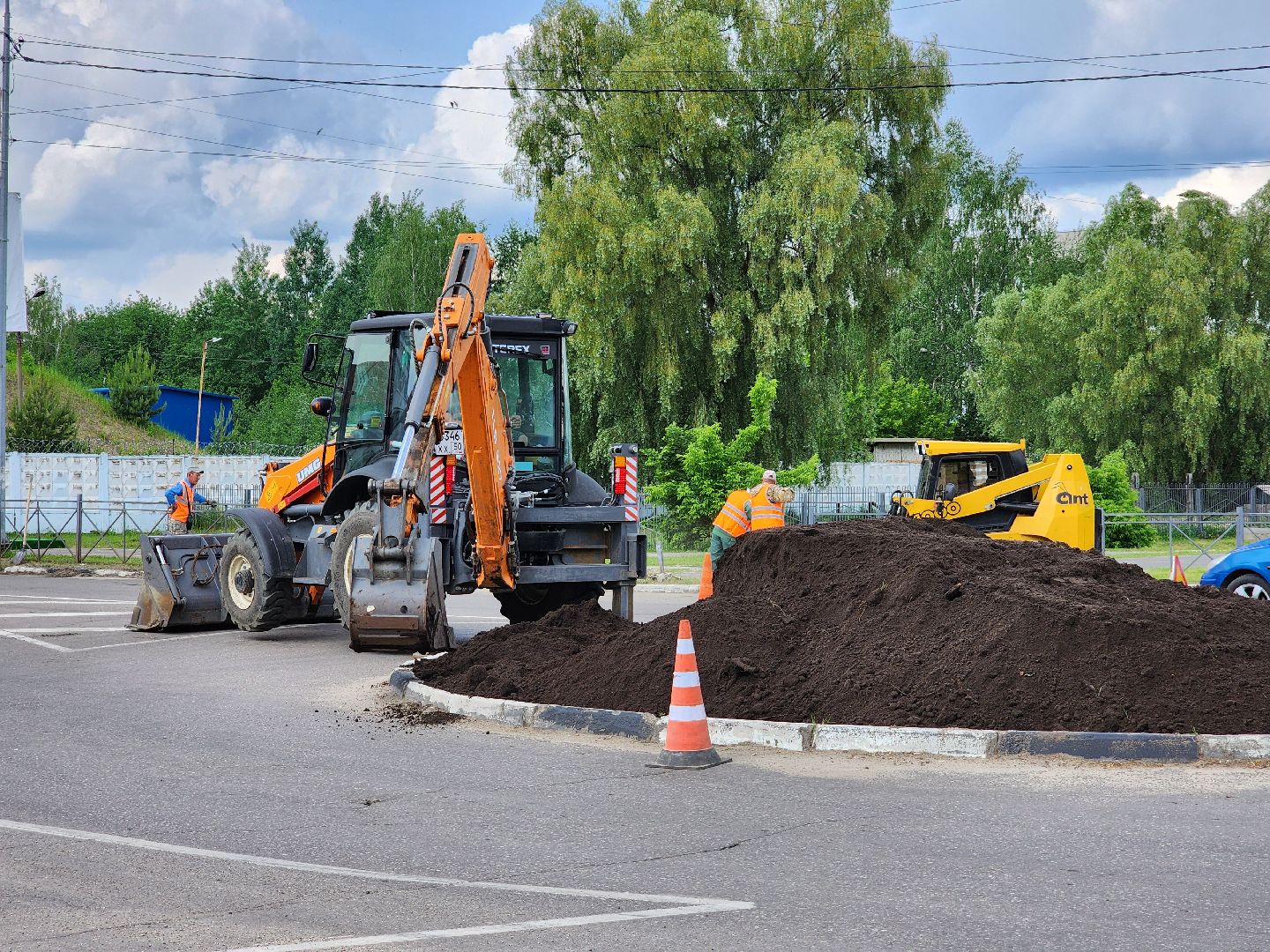 благоустройство 2025, клумба, шатура, мбу сдх шатура,