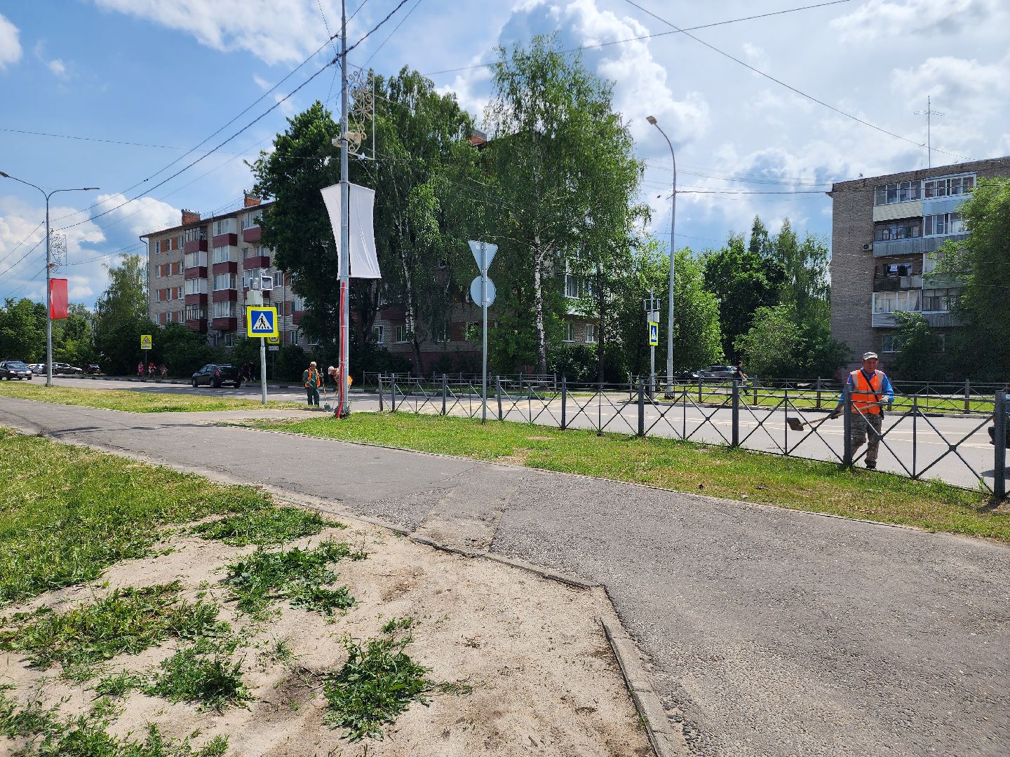 благоустройство 2025, клумба, шатура, мбу сдх шатура,