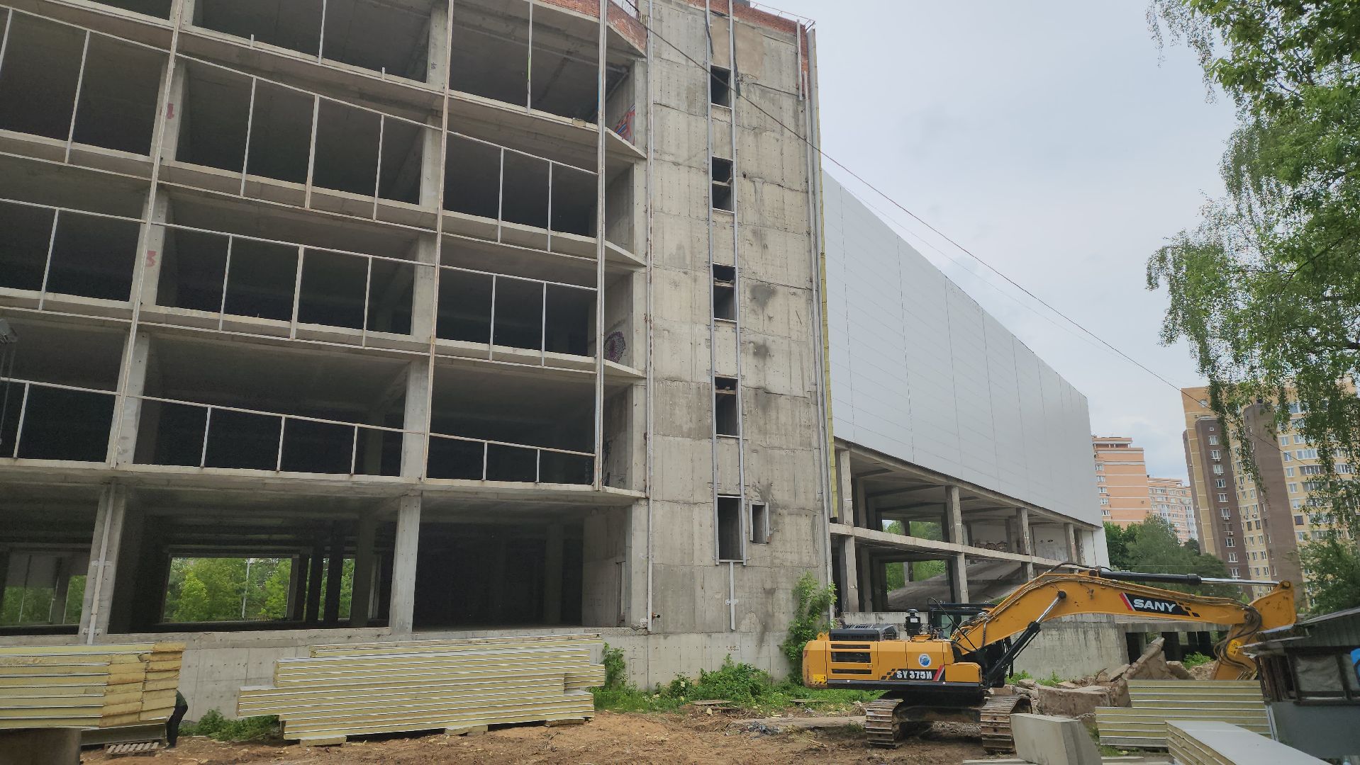 демонтаж, красногорск, снос здания,