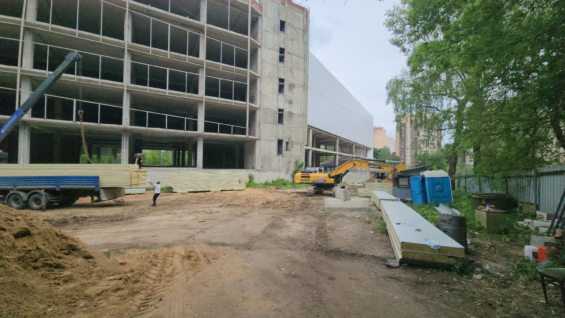 демонтаж, красногорск, снос здания,