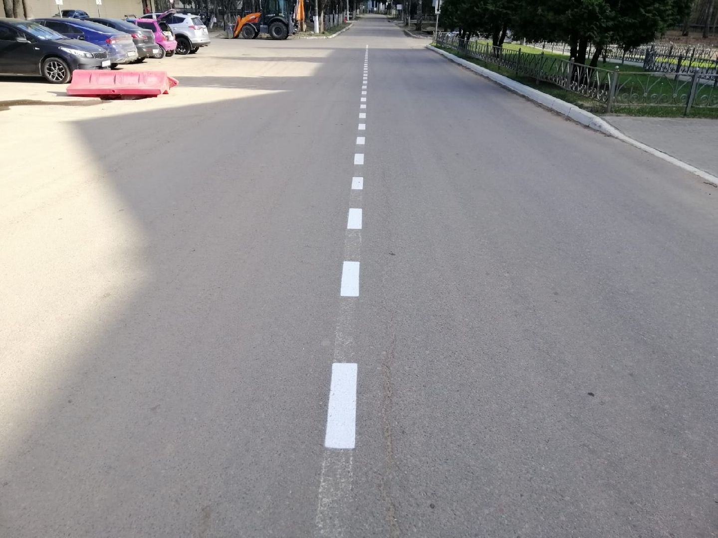 городской округ восход, дорожная разметка, дорога, благоустройство,