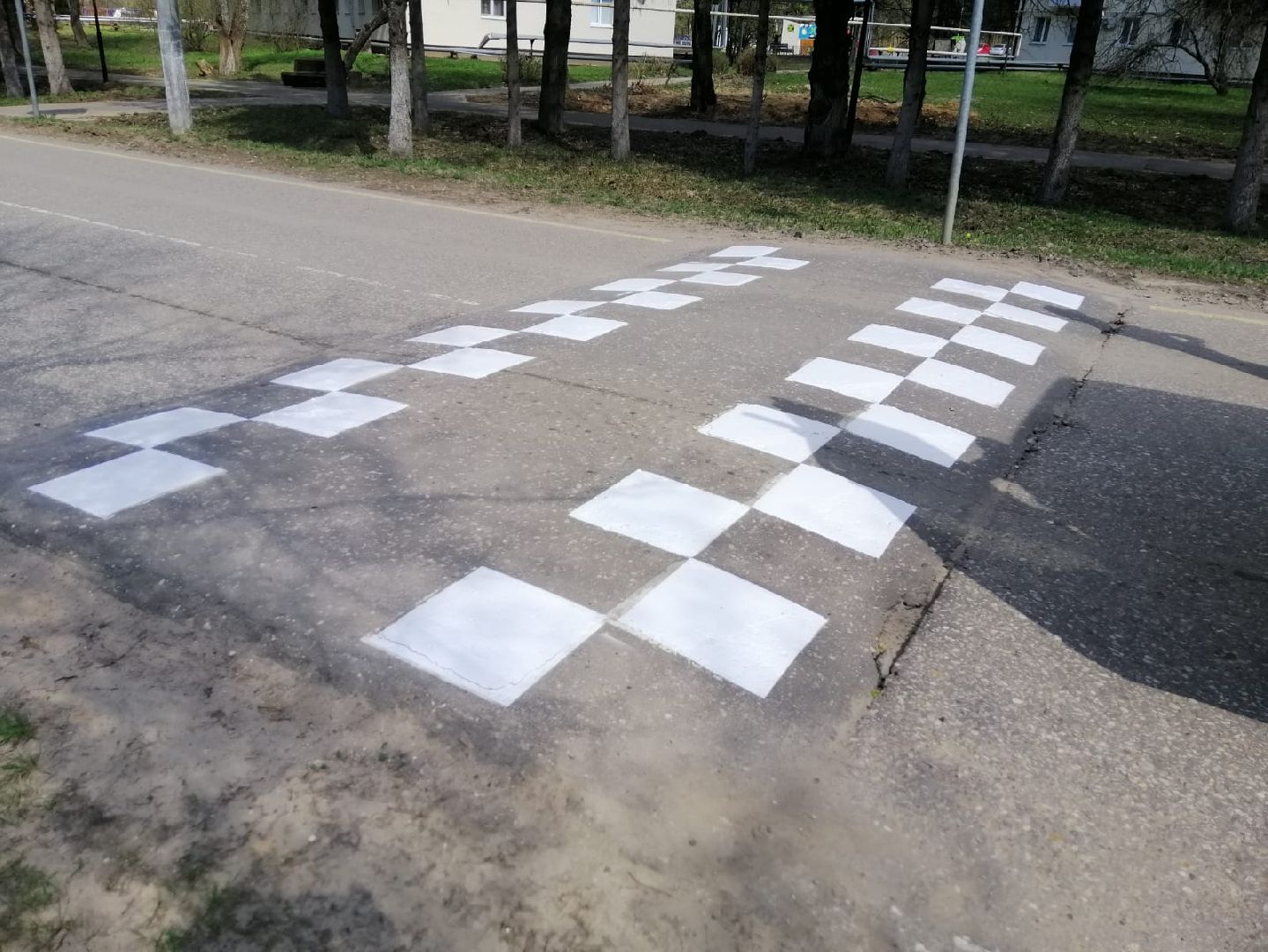 городской округ восход, дорожная разметка, дорога, благоустройство,