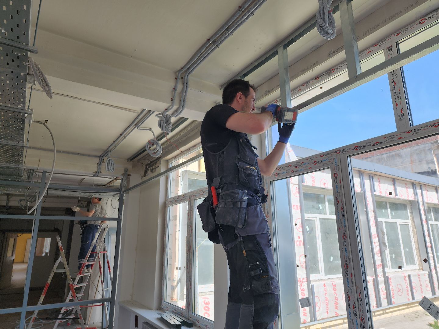 серпухов, подмосковье, капремонт школы,