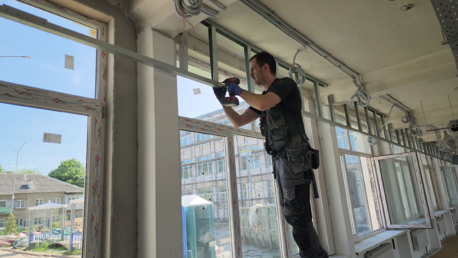 серпухов, подмосковье, капремонт школы,