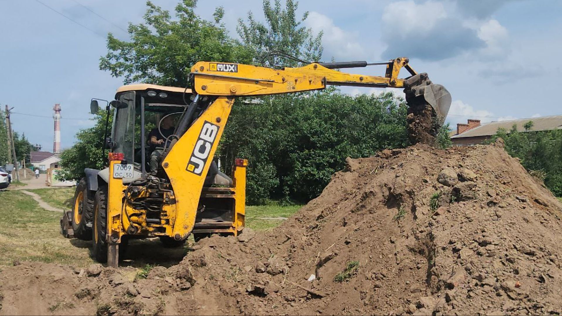 луховицы, красная пойма, капитальный ремонт теплосетей,жкх,