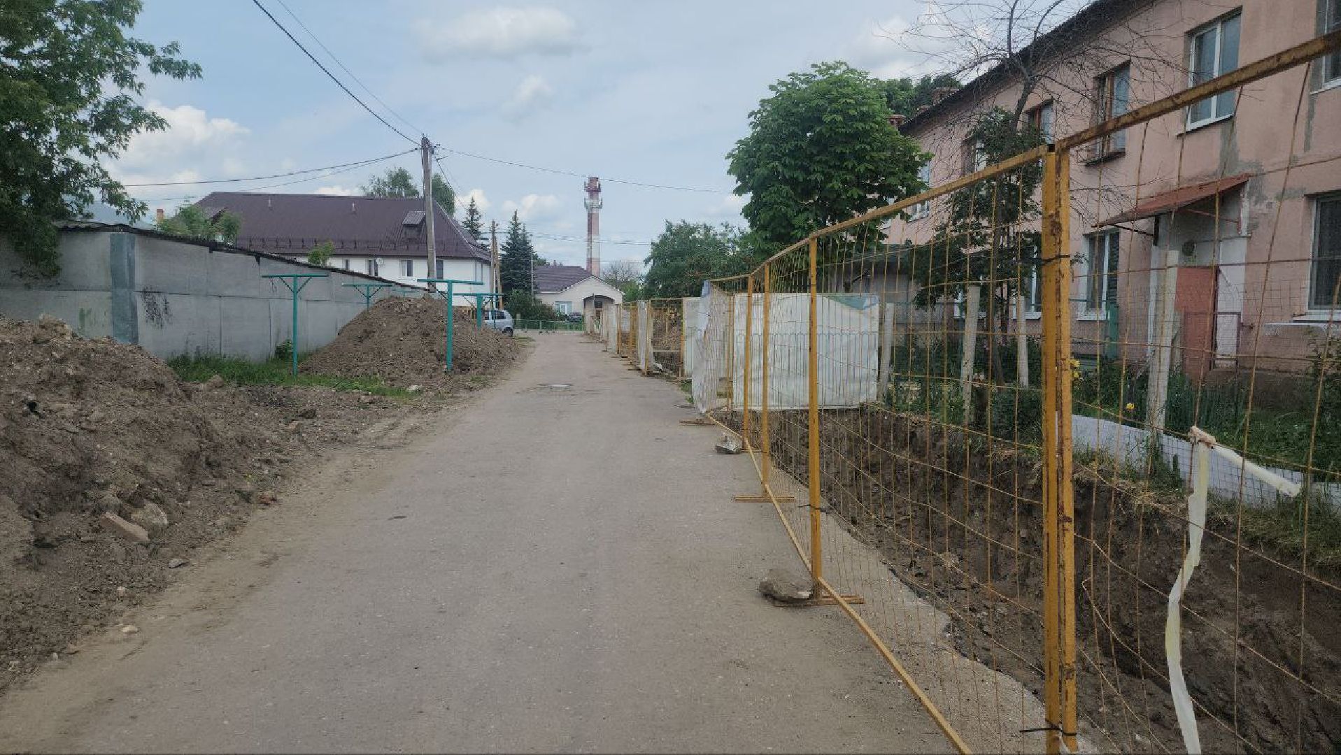 луховицы, красная пойма, капитальный ремонт теплосетей,жкх,