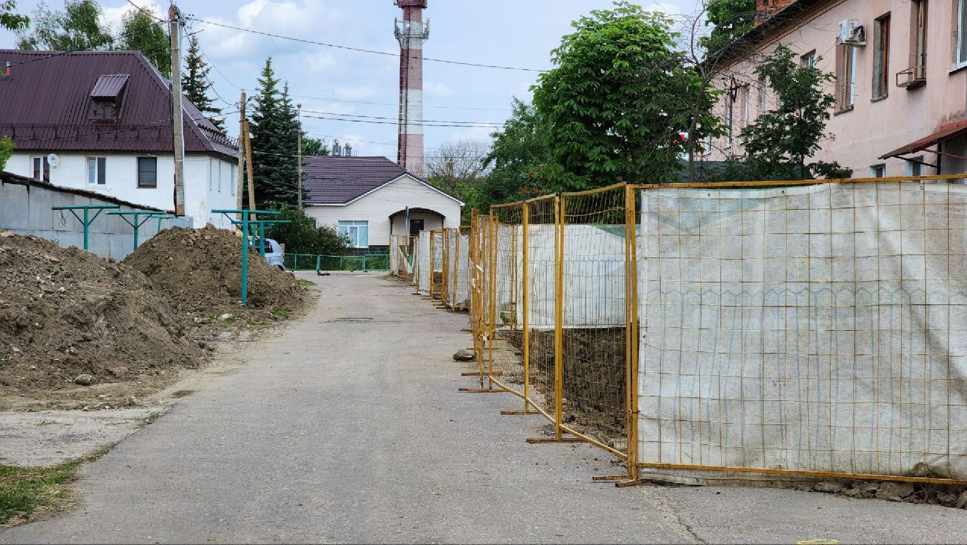 луховицы, красная пойма, капитальный ремонт теплосетей,жкх,