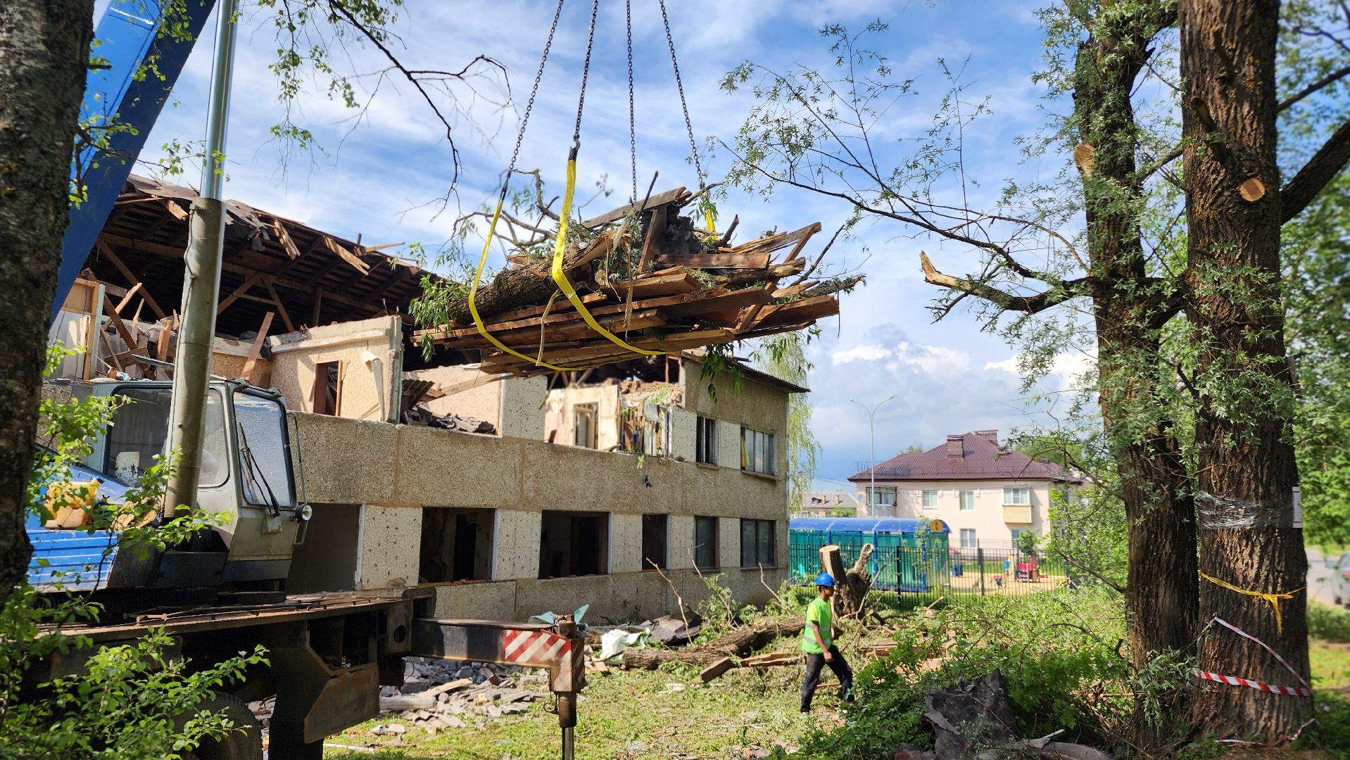 волоколамск, ветхое жилье,  снос аварийного жилья,