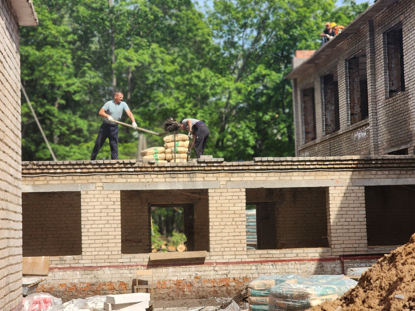 королёв, благоустройство , гимназия 4 в королеве,