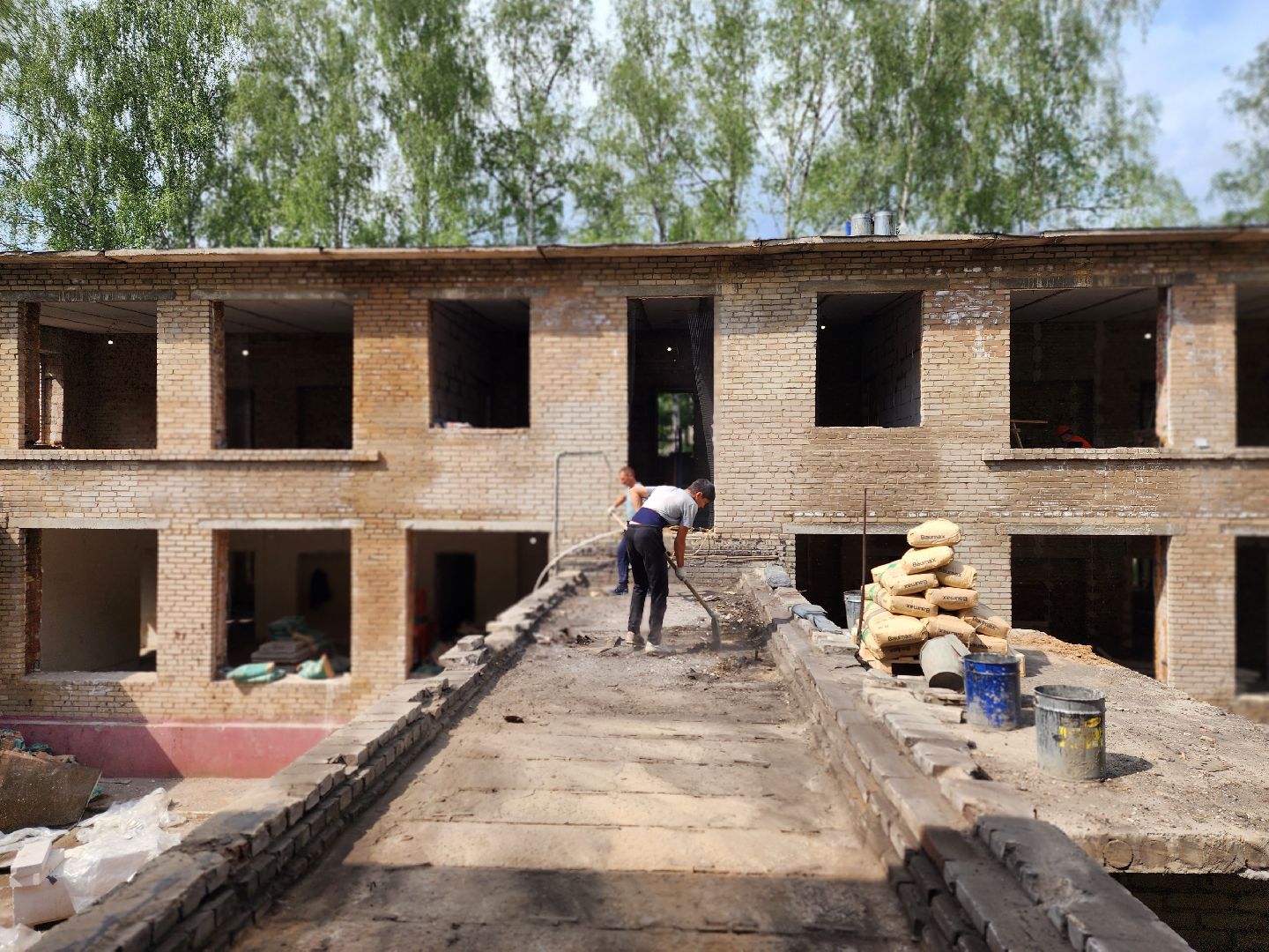 королёв, благоустройство , гимназия 4 в королеве,