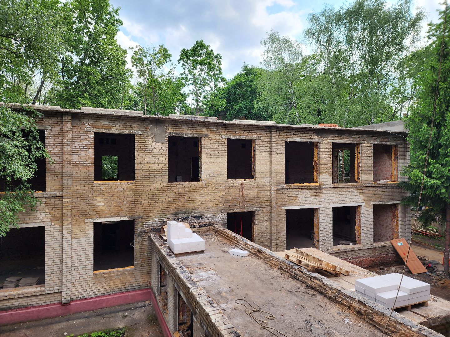 королёв, благоустройство , гимназия 4 в королеве,