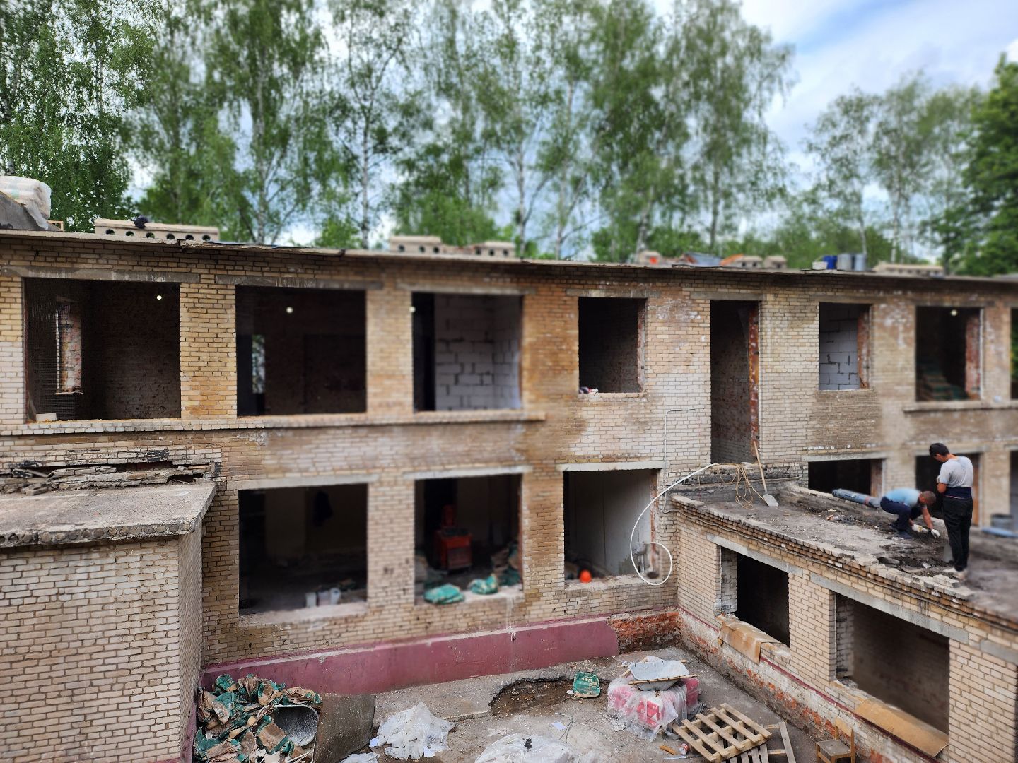 королёв, благоустройство , гимназия 4 в королеве,