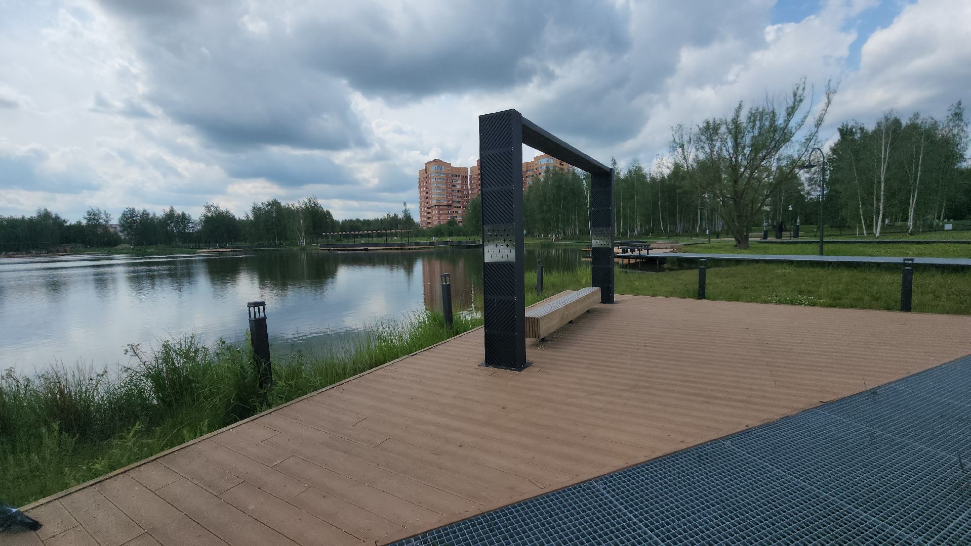 Электрогорск , Благоустройство , Озеро,