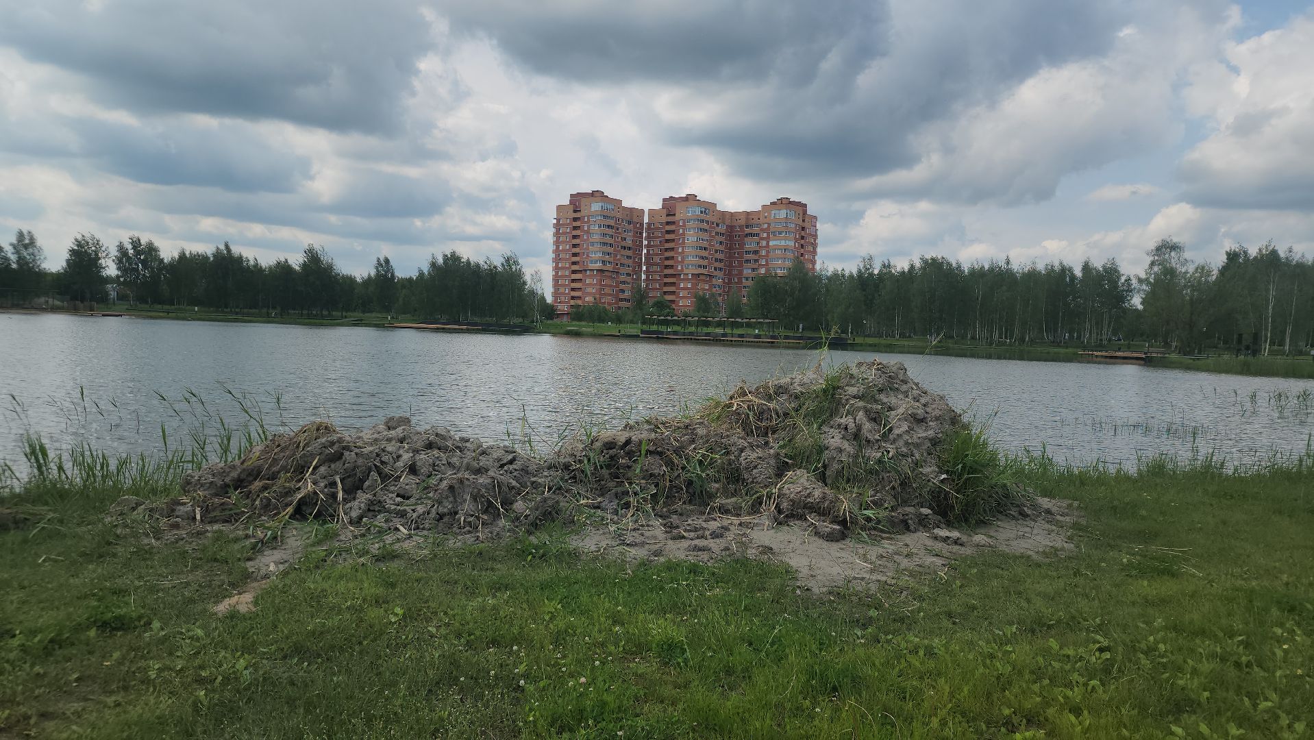 Электрогорск , Благоустройство , Озеро,