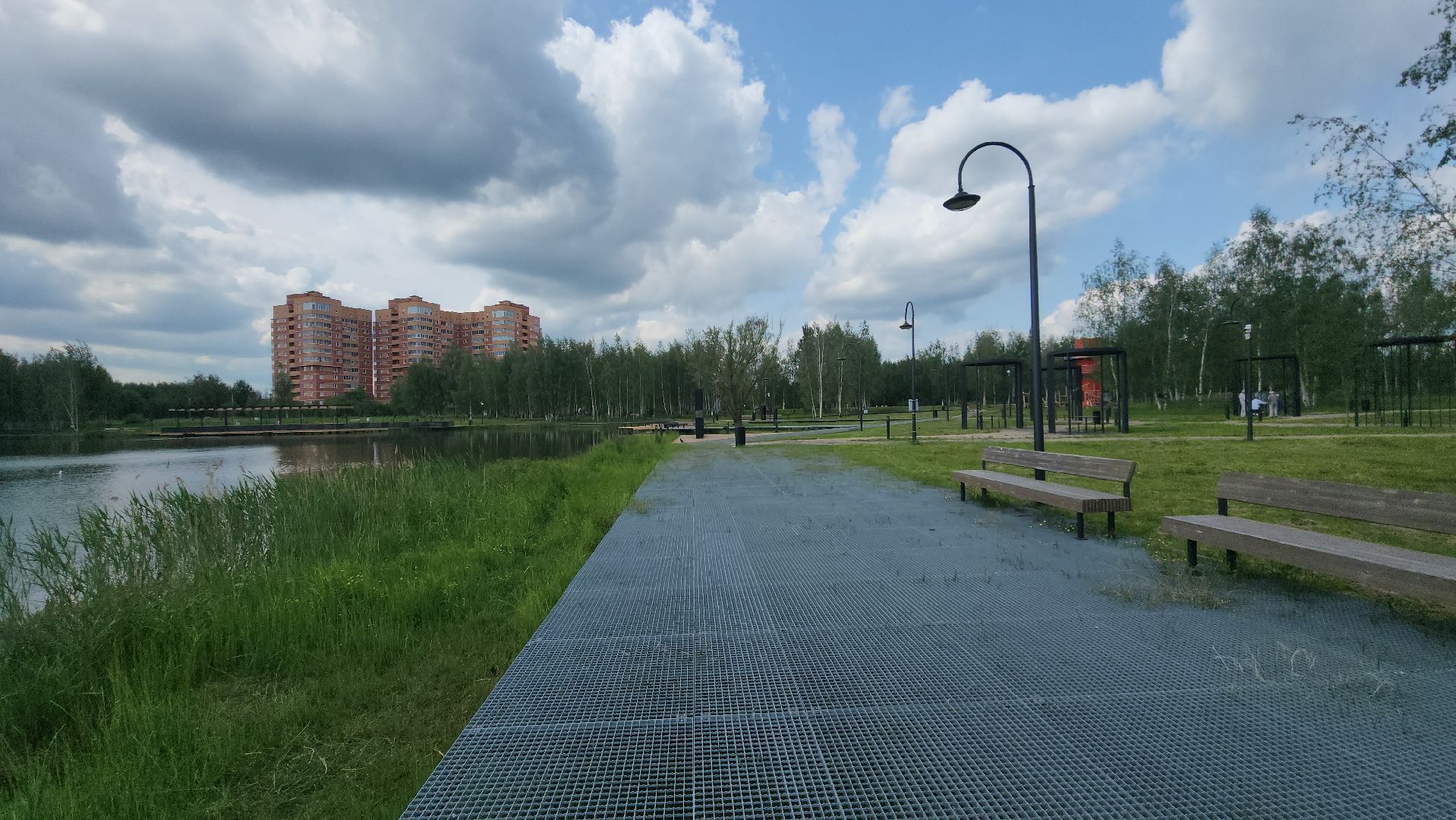 Электрогорск , Благоустройство , Озеро,