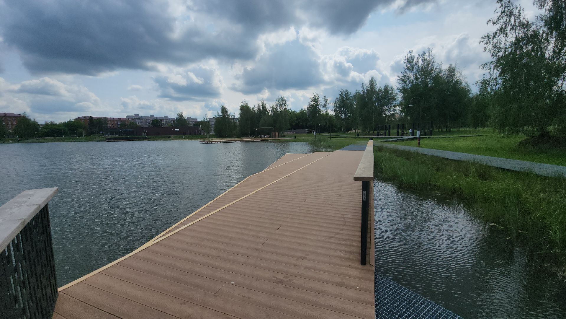 Электрогорск , Благоустройство , Озеро,