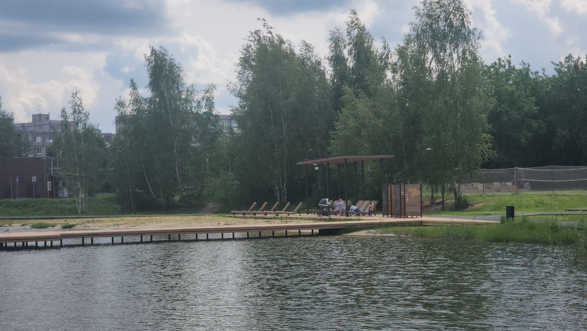 Электрогорск , Благоустройство , Озеро,