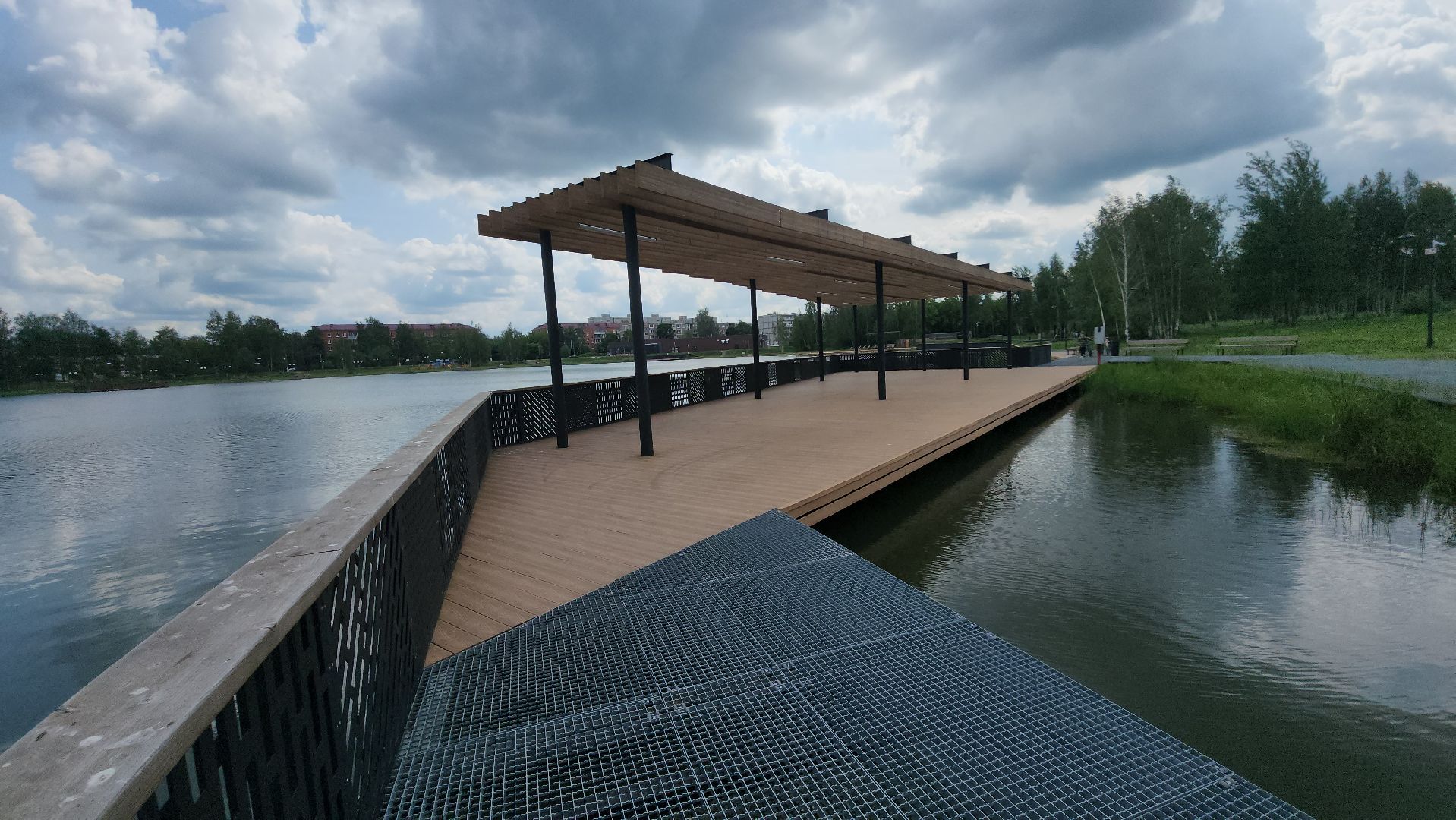 Электрогорск , Благоустройство , Озеро,