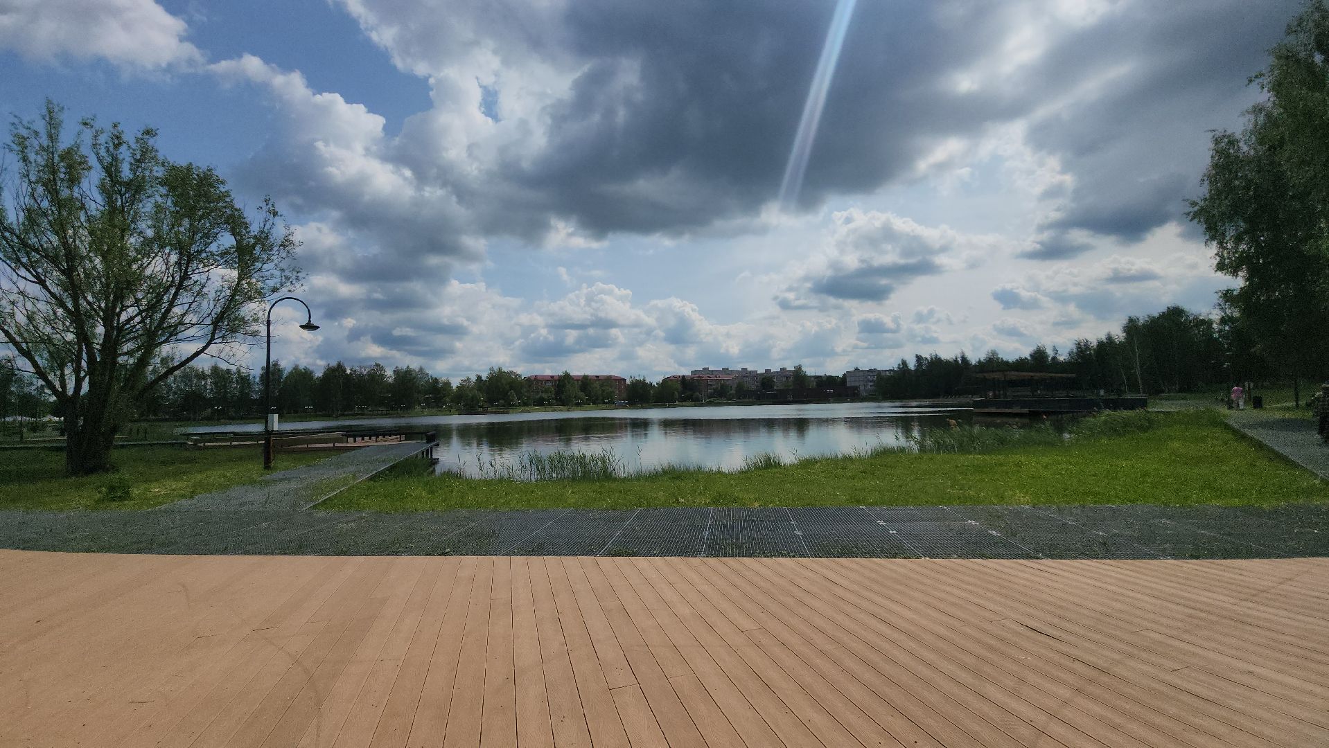 Электрогорск , Благоустройство , Озеро,