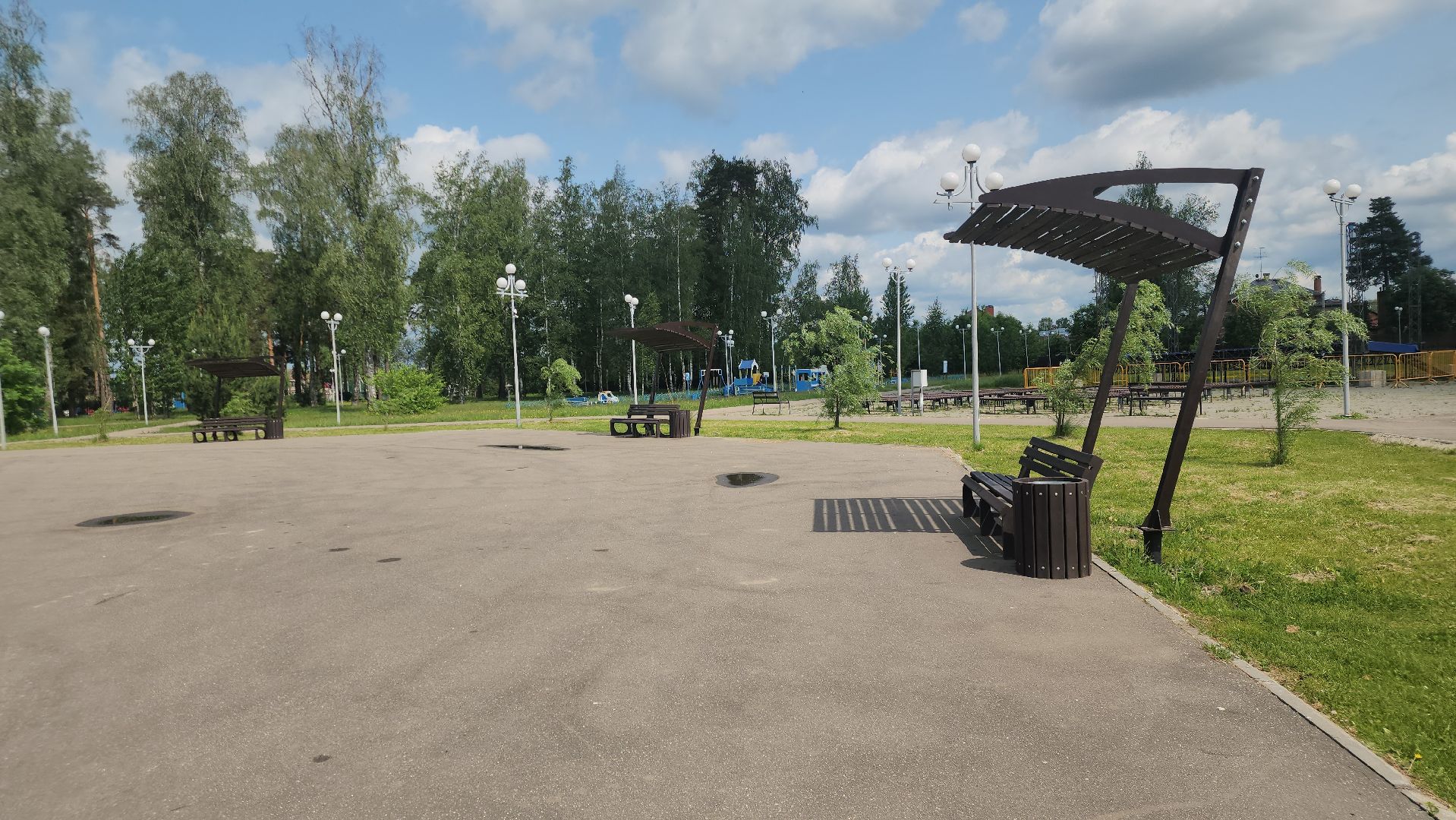 Электрогорск, Парк, Благоустройство ,