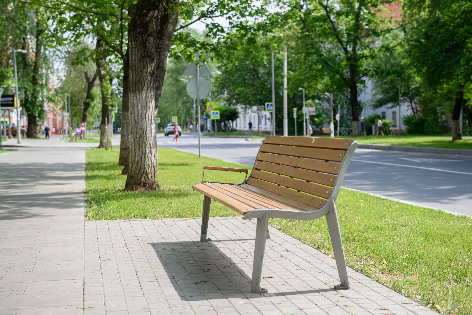 лыткарино, благоустрйоство, газон,