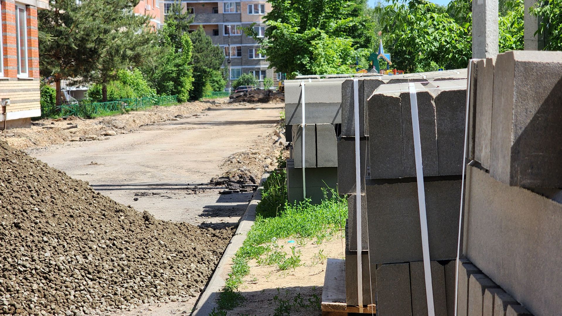 благоустройство, комплексное благоустройство дворов, лосино-петровский,