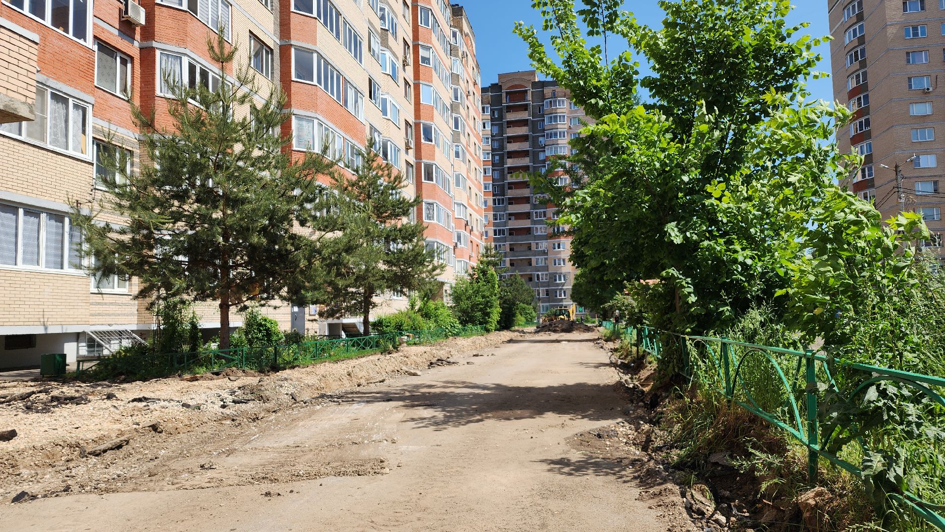 благоустройство, комплексное благоустройство дворов, лосино-петровский,