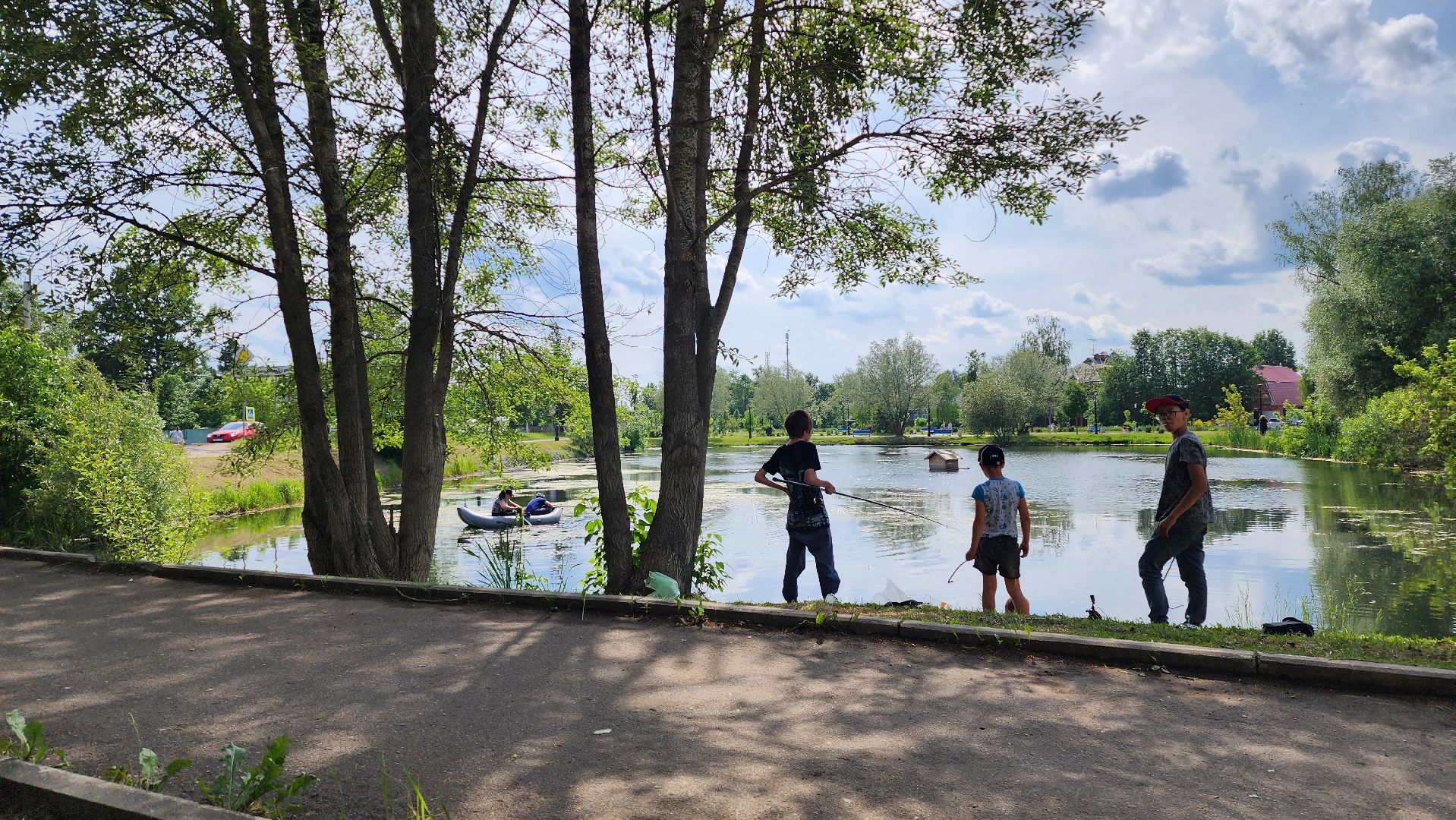 истра, благоустройство, очистка водоема,