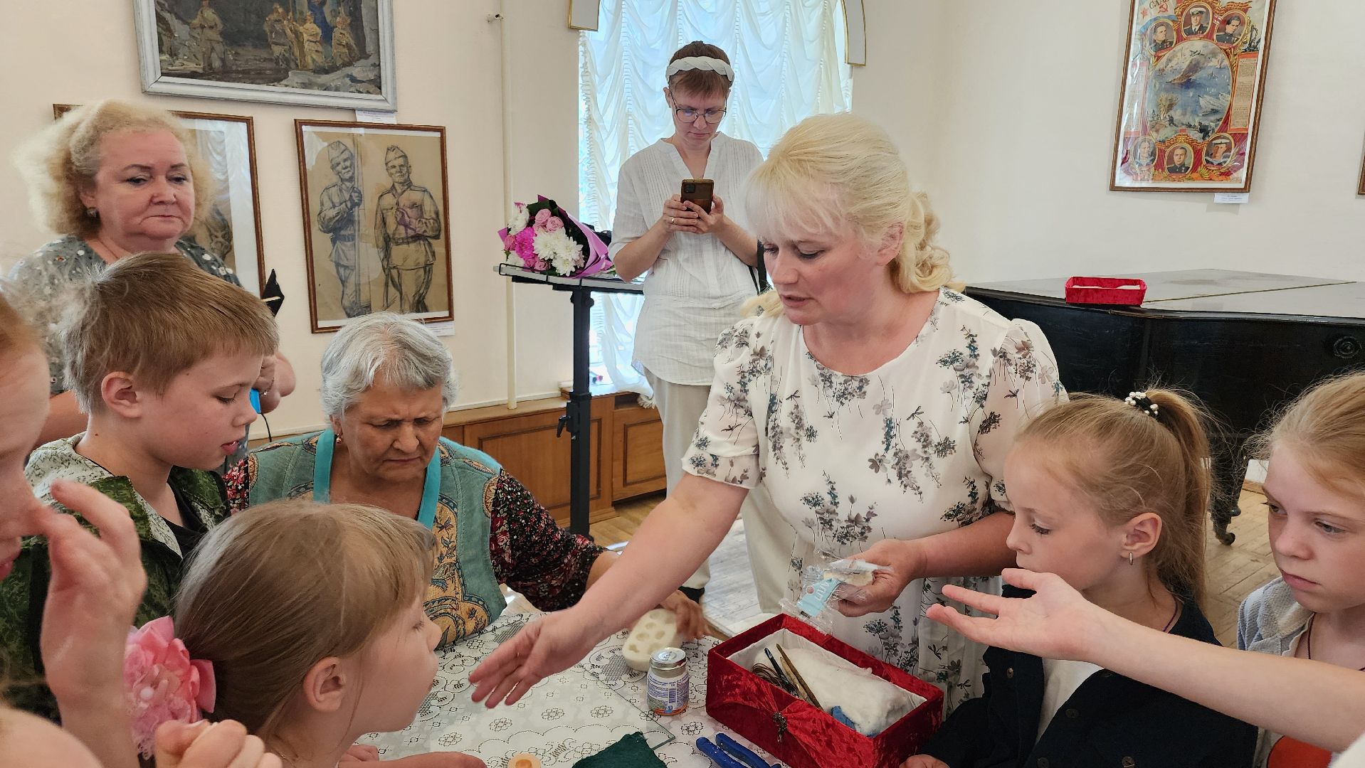 кашира, музей, выставка, интерьерные куклы, художник, мастер-класс,