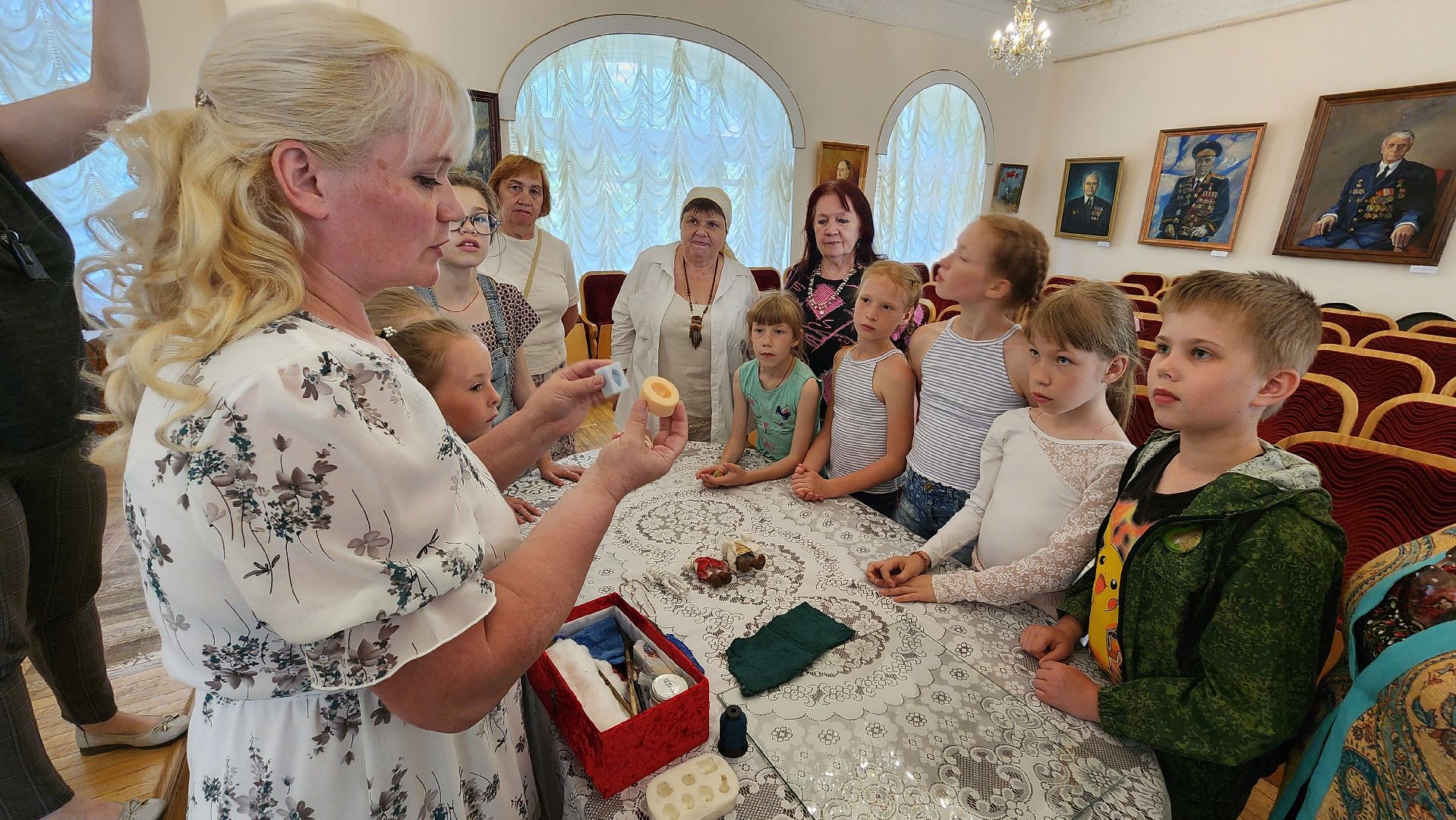 кашира, музей, выставка, интерьерные куклы, художник, мастер-класс,