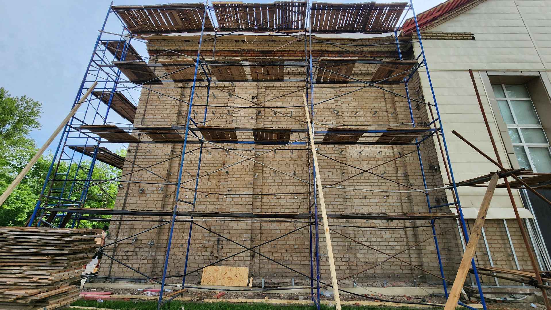 Руза, капитальный  ремонт, центр культуры и искусств рузы,