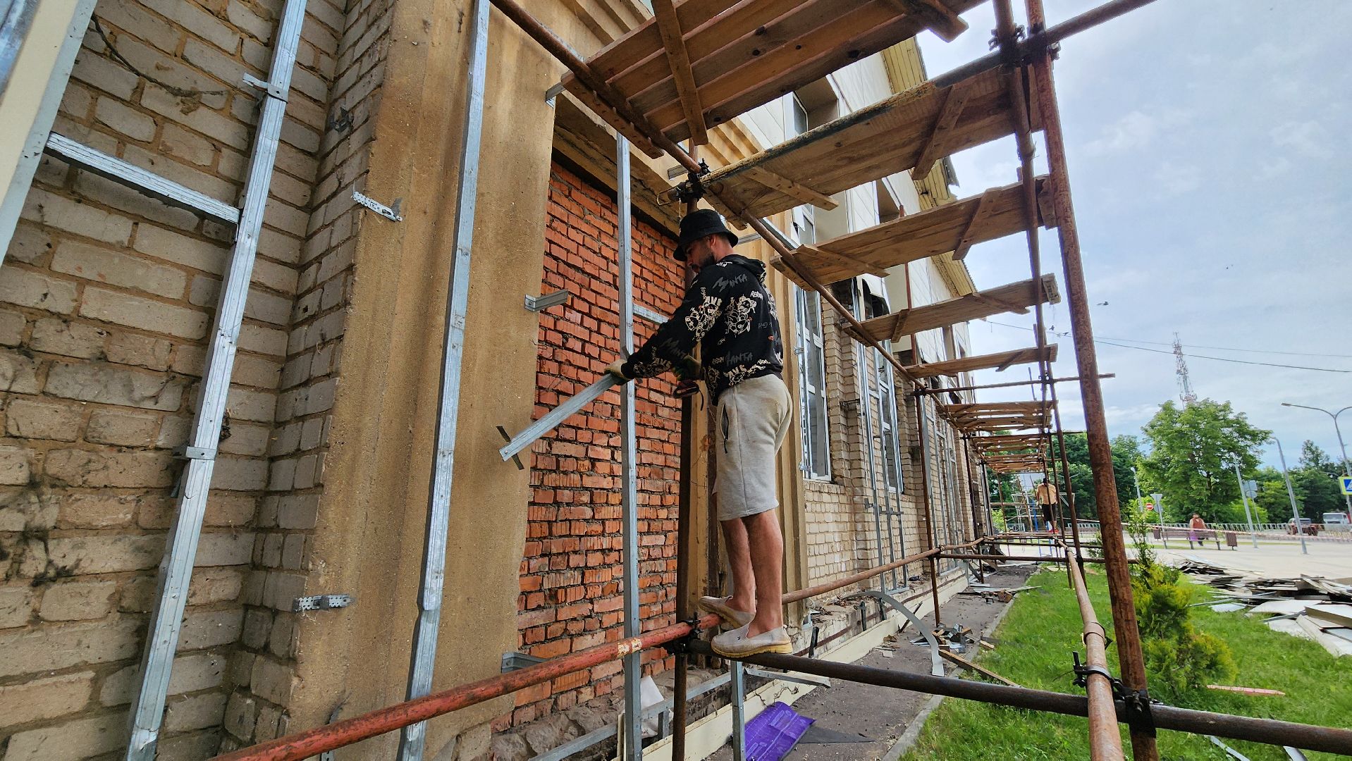 Руза, капитальный  ремонт, центр культуры и искусств рузы,