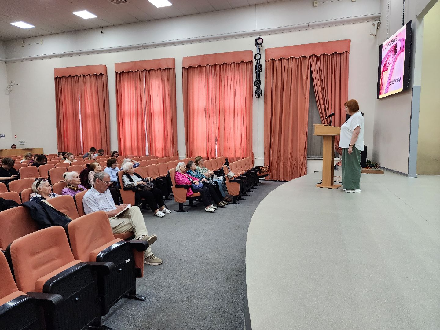 раменское, медицина, школа здоровья раменской больницы, занятие в дк сатурн, профилактика сердечно-сосудистых заболеваний ,