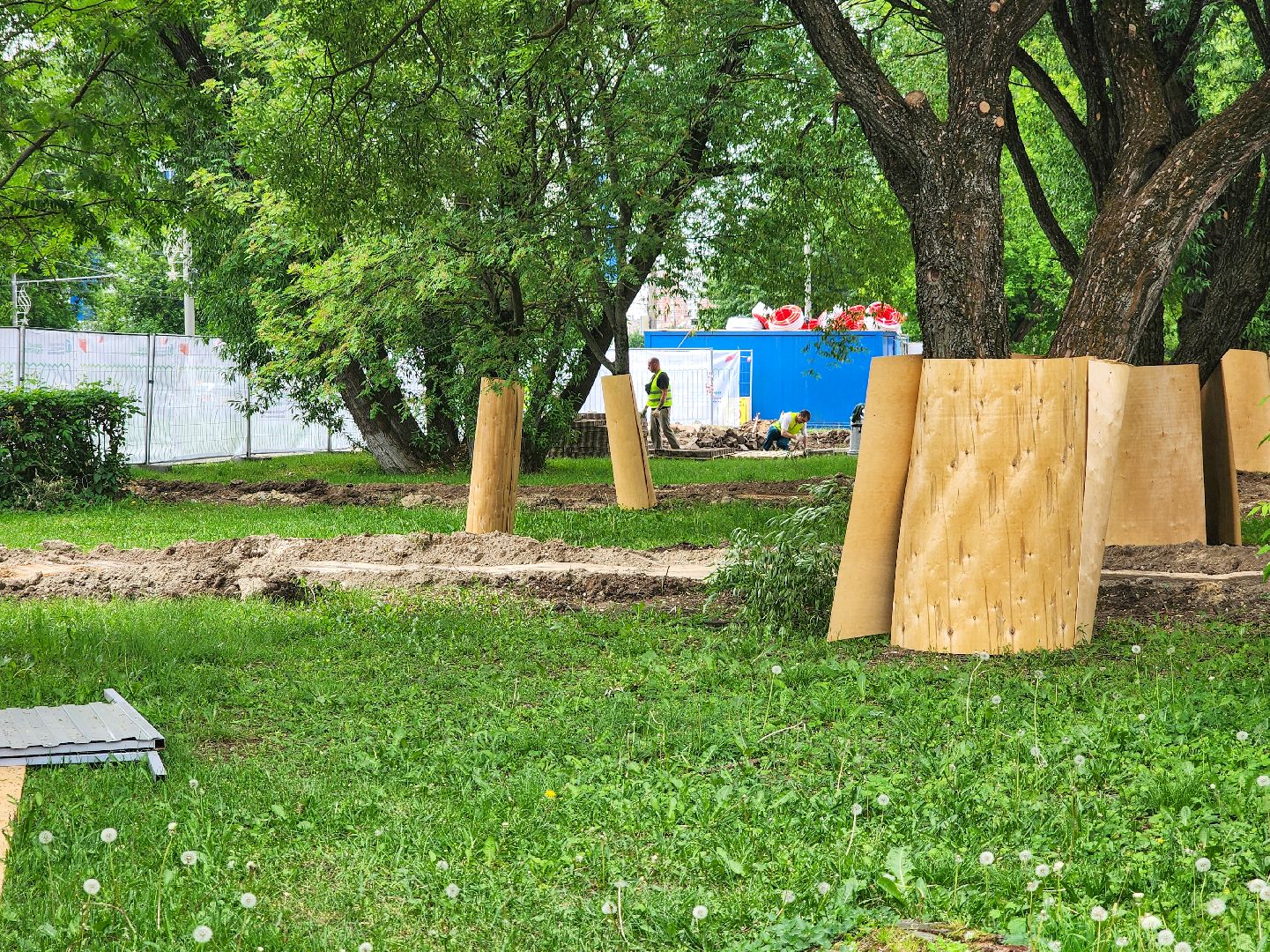 Подольск,Благоустройство, Сквер имени Пушкина,