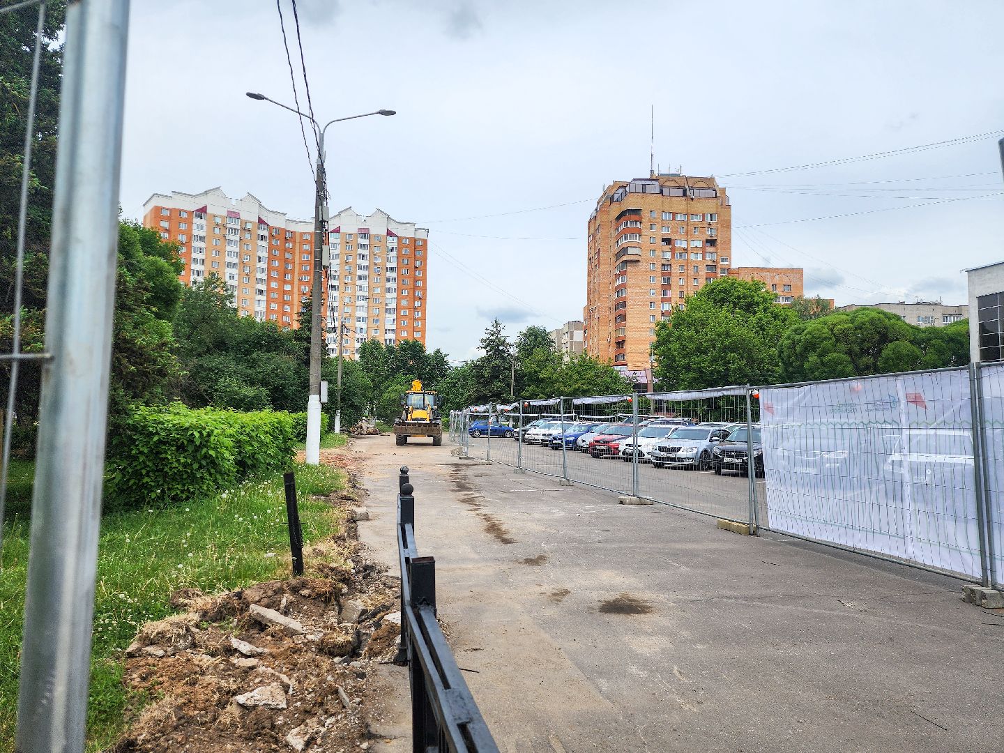 Подольск,Благоустройство, Сквер имени Пушкина,