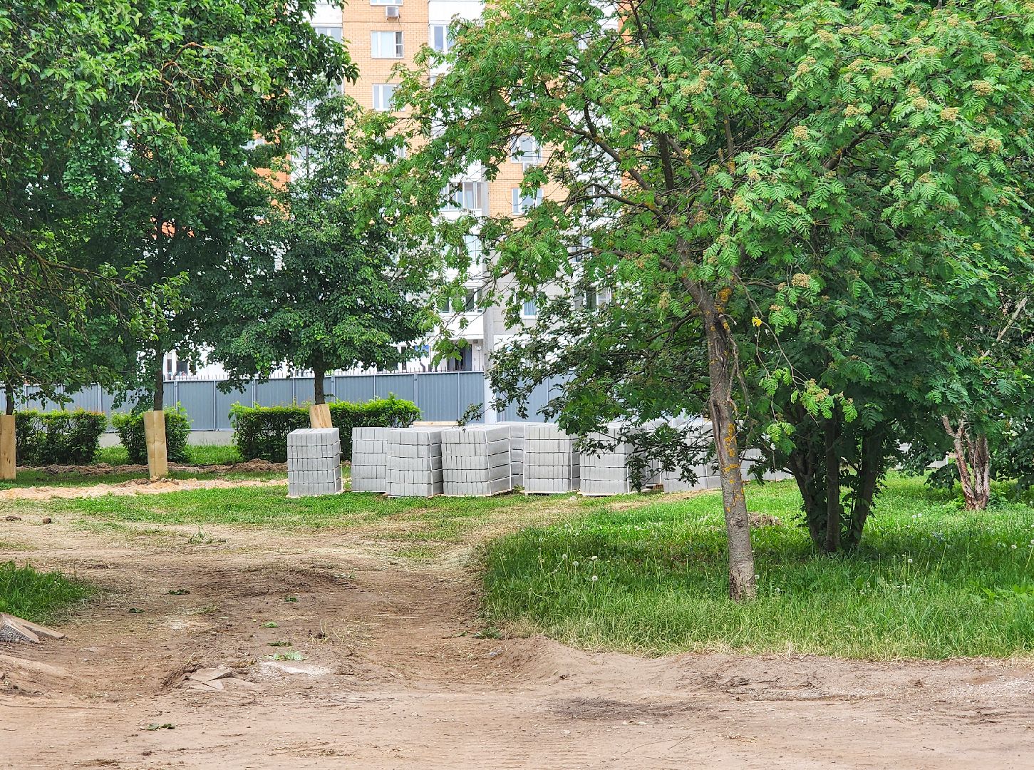 Подольск,Благоустройство, Сквер имени Пушкина,
