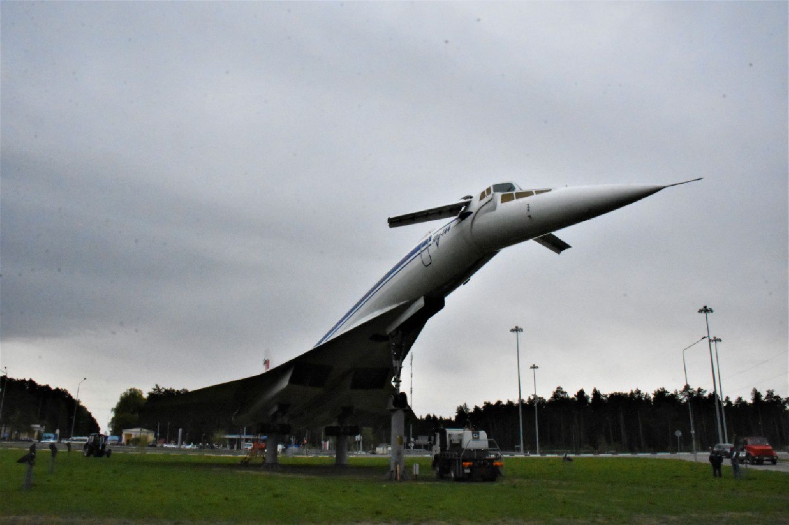Ту-144, памятник, монумент, традиция, взлётное, положение, Жуковский