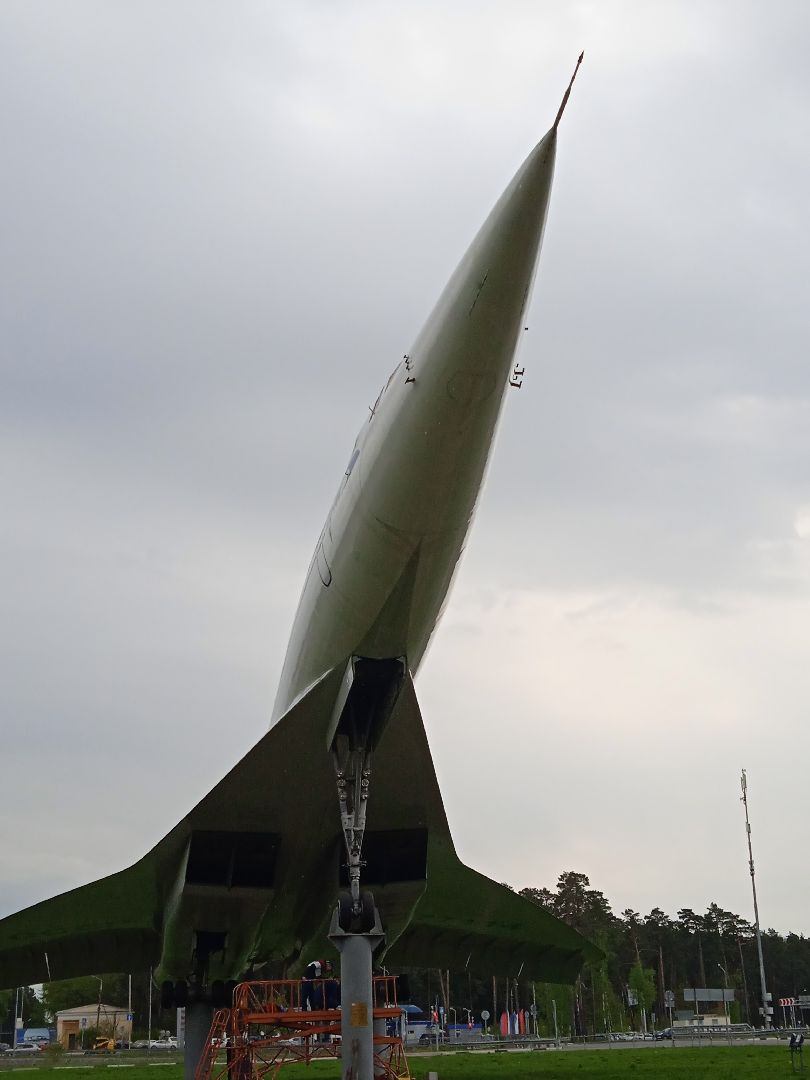 Ту-144, памятник, монумент, традиция, взлётное, положение, Жуковский