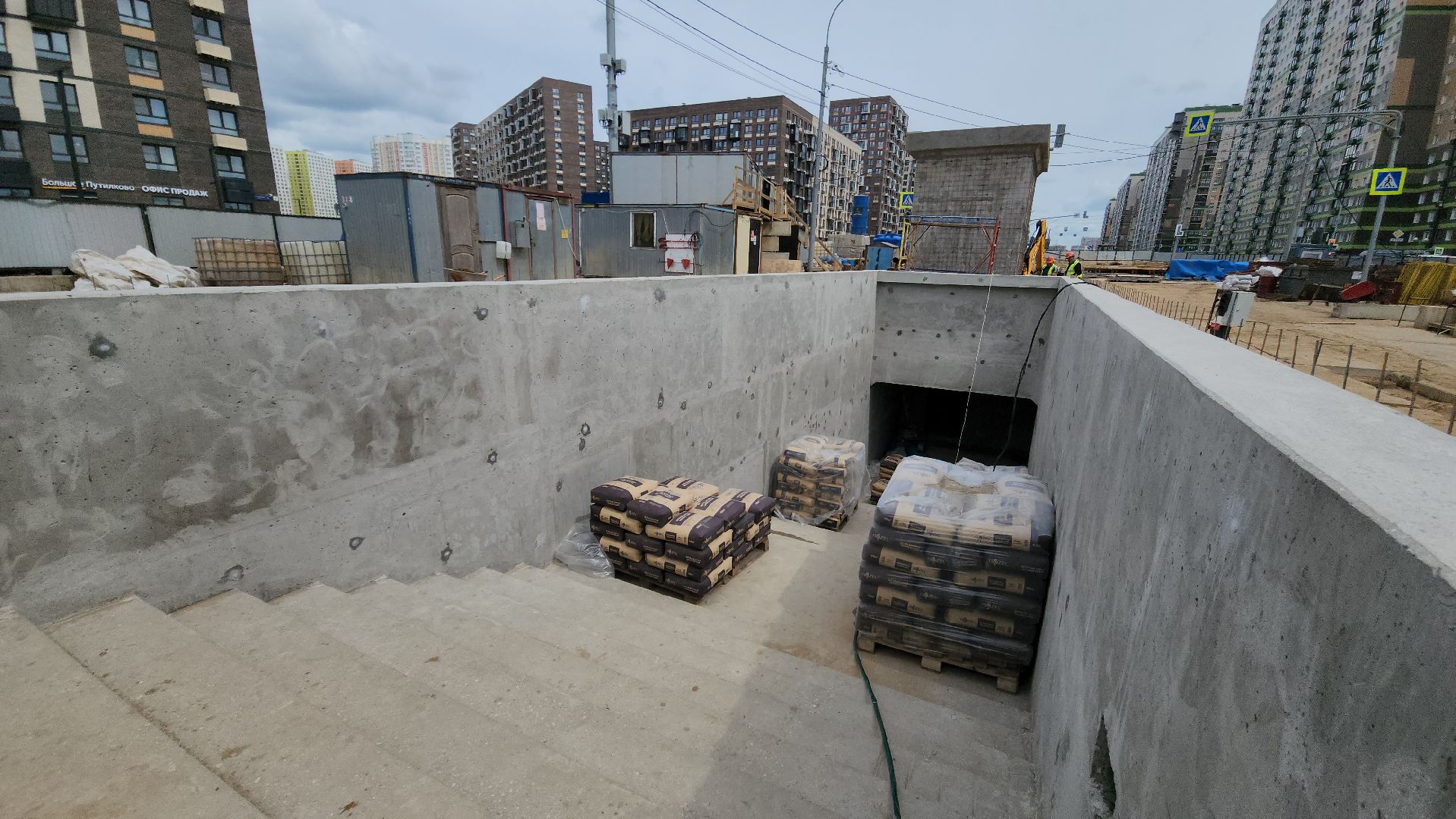 красногорск, путилково, туннель, подземный пешеходный переход,