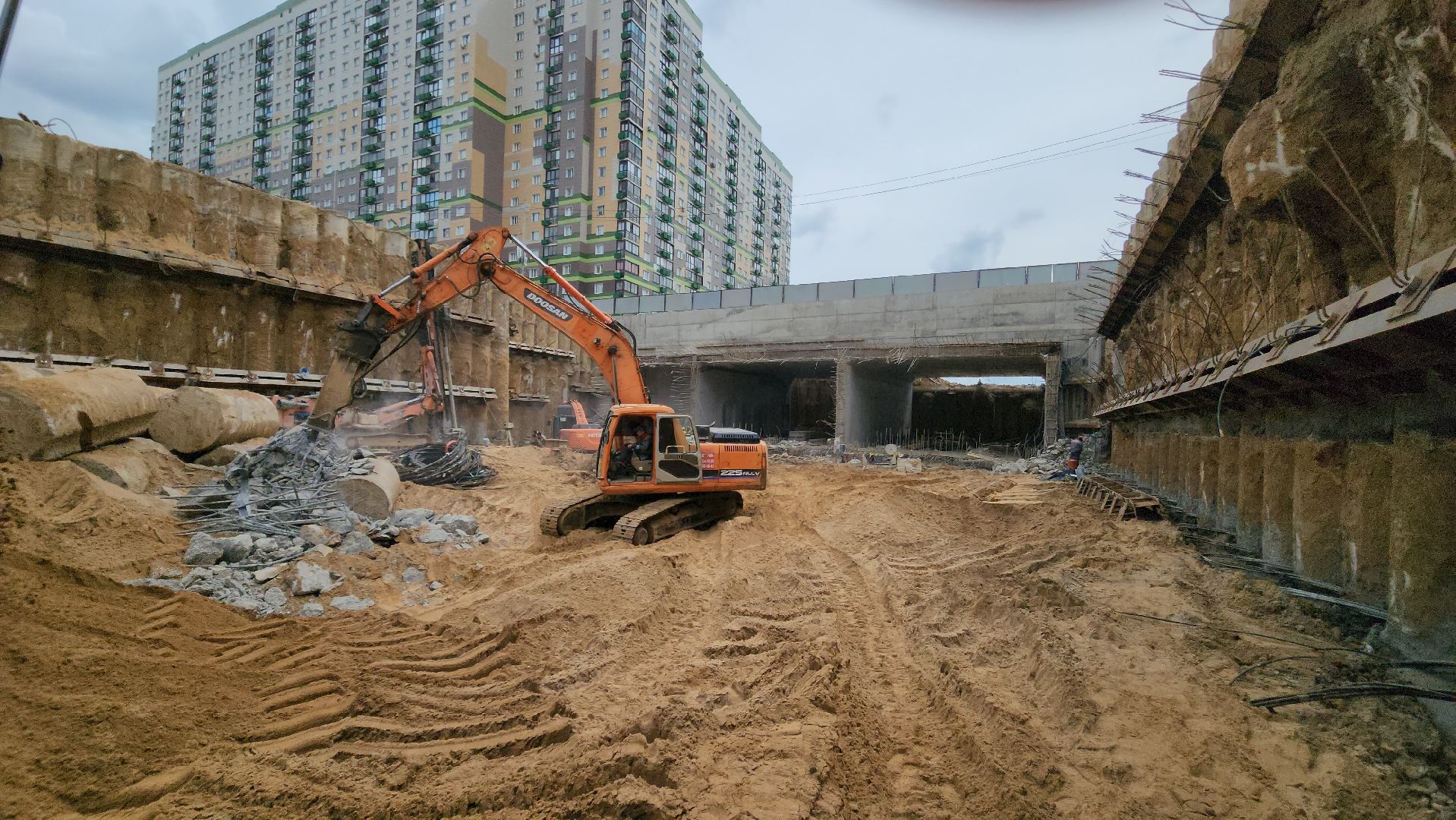 красногорск, путилково, туннель, дороги подмосковья,