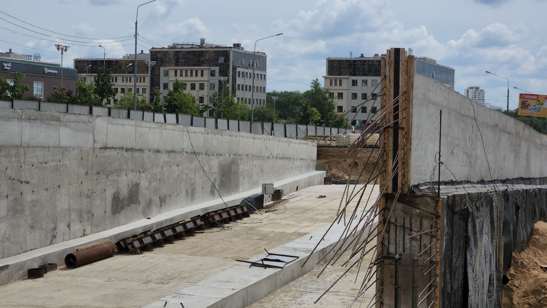 красногорск, путилково, туннель, дороги подмосковья,