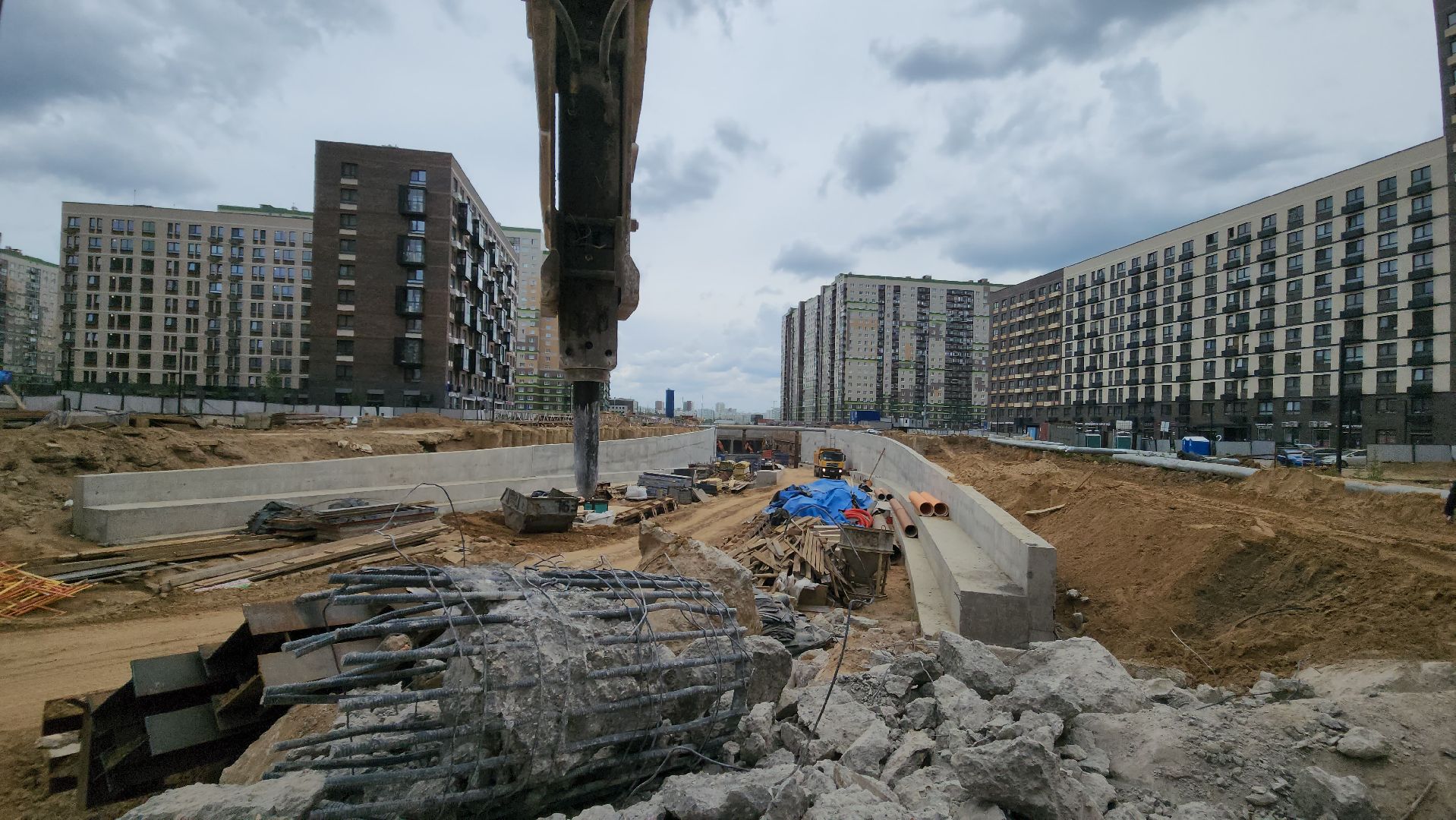 красногорск, путилково, туннель, дороги подмосковья,