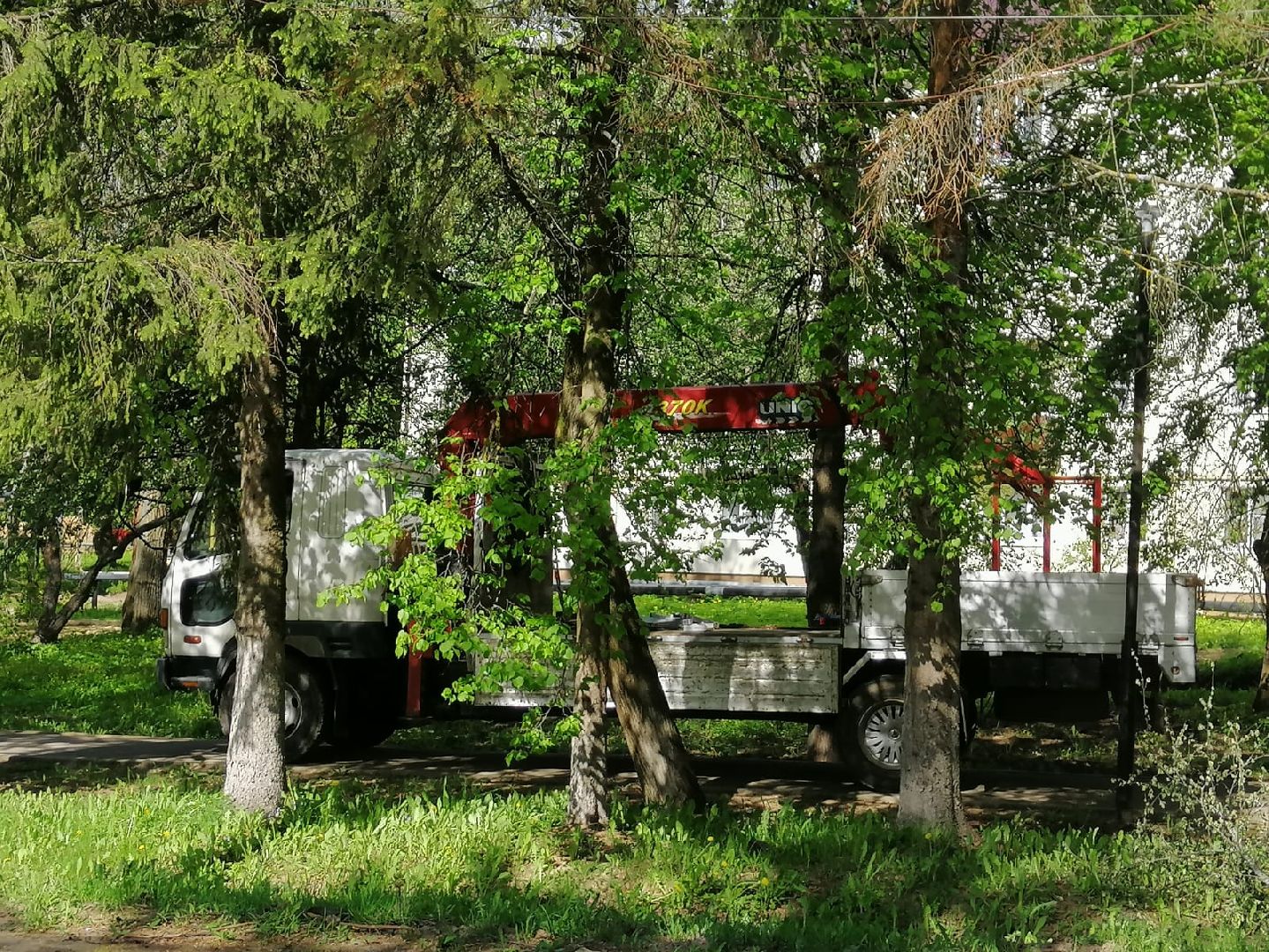 городской округ восход, аллея, уличное освещение, лампы, фонари,благоустройство,