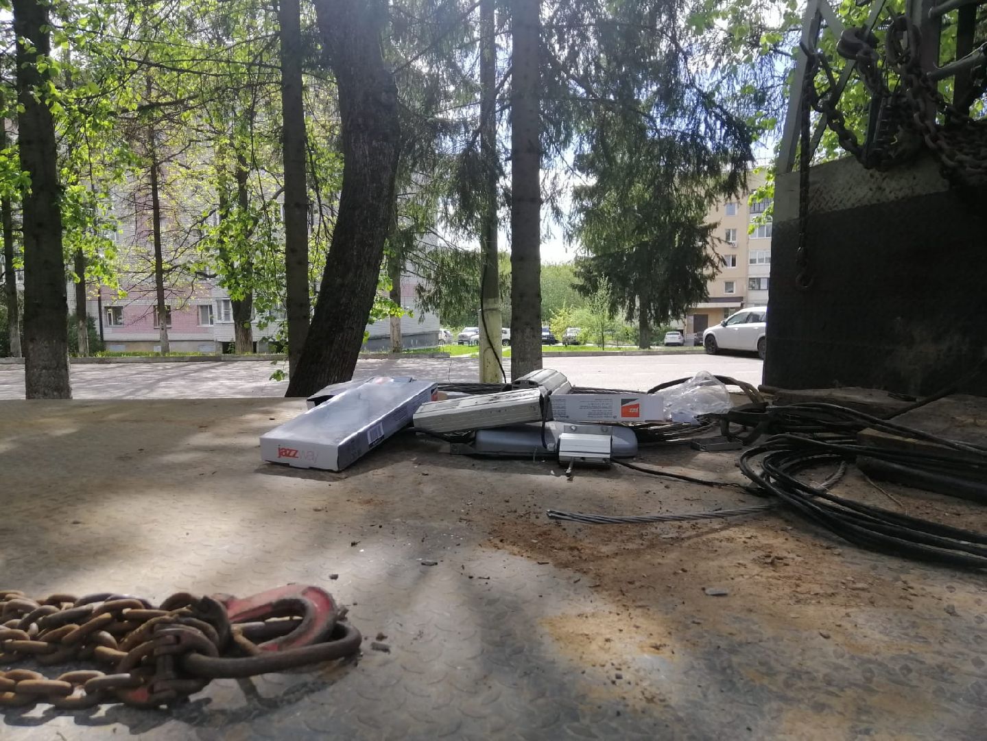 городской округ восход, аллея, уличное освещение, лампы, фонари,благоустройство,