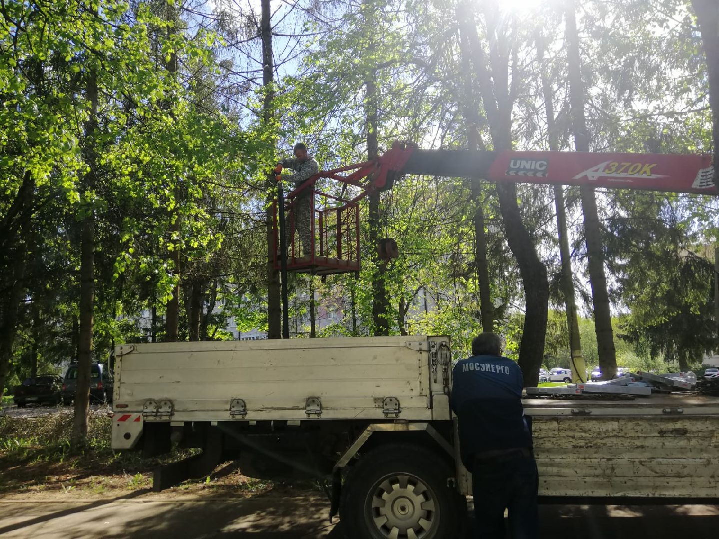 городской округ восход, аллея, уличное освещение, лампы, фонари,благоустройство,