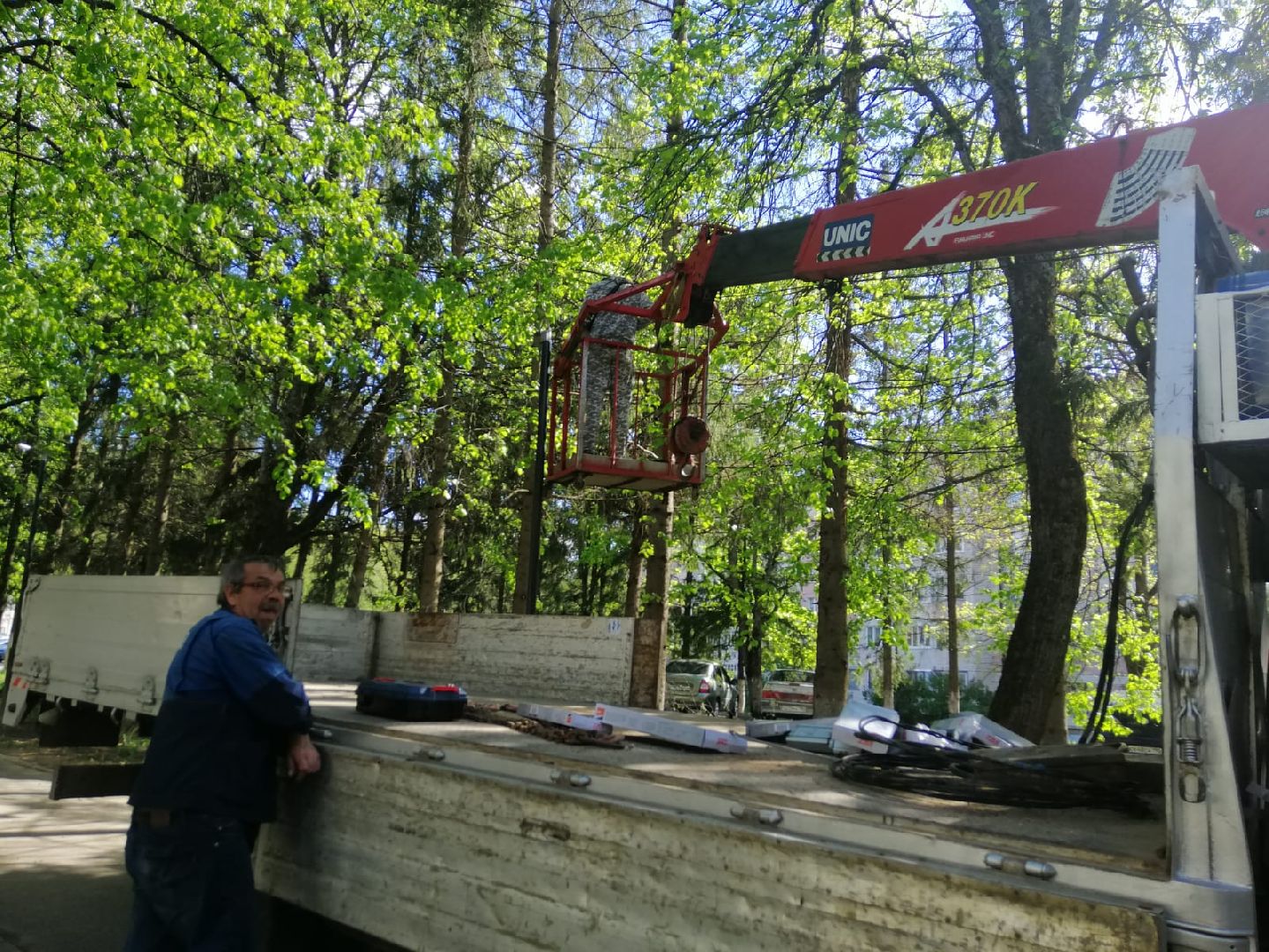 городской округ восход, аллея, уличное освещение, лампы, фонари,благоустройство,