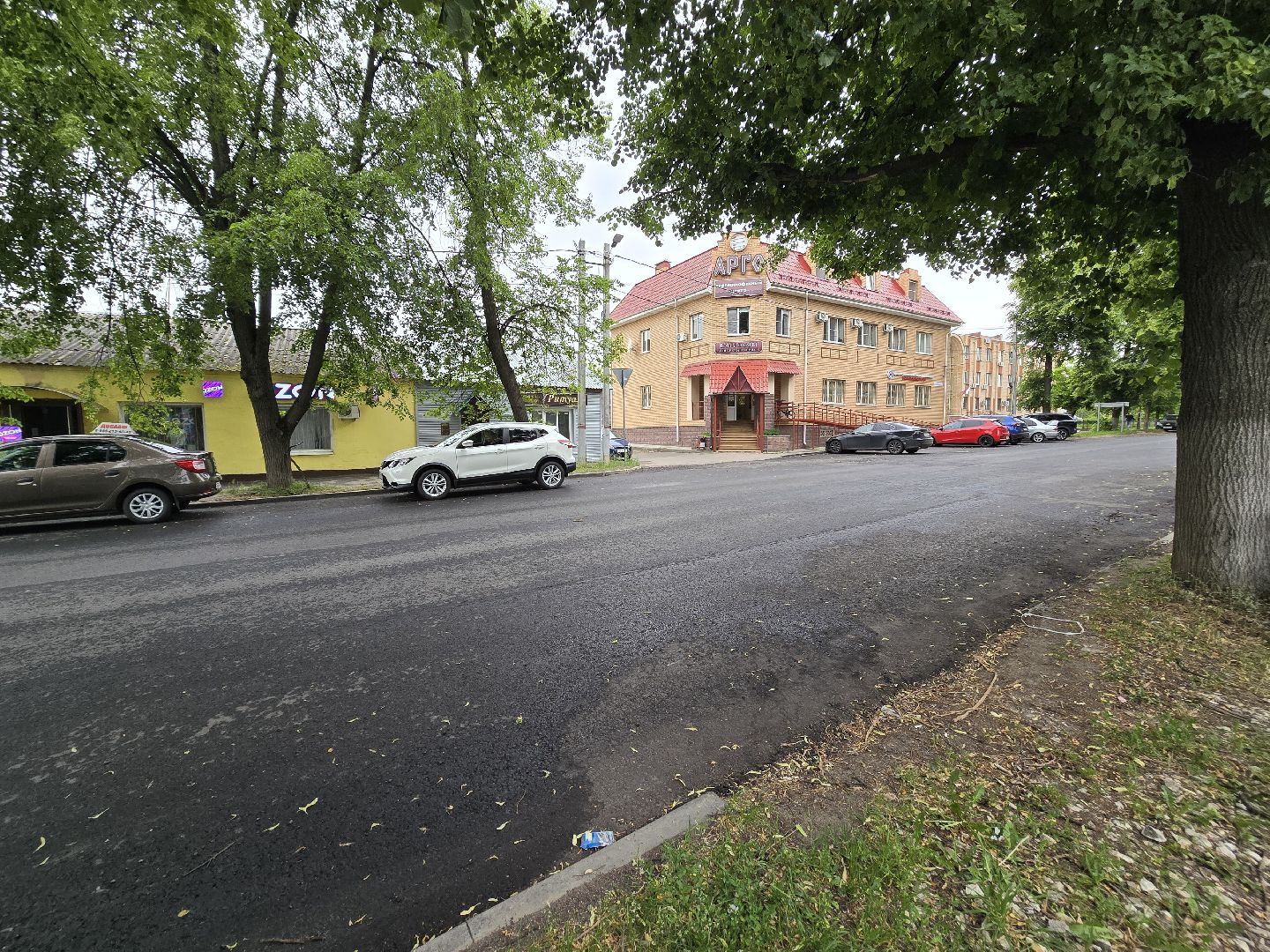 Коломна, Озеры, дорожный ремонт, новый асфальт,