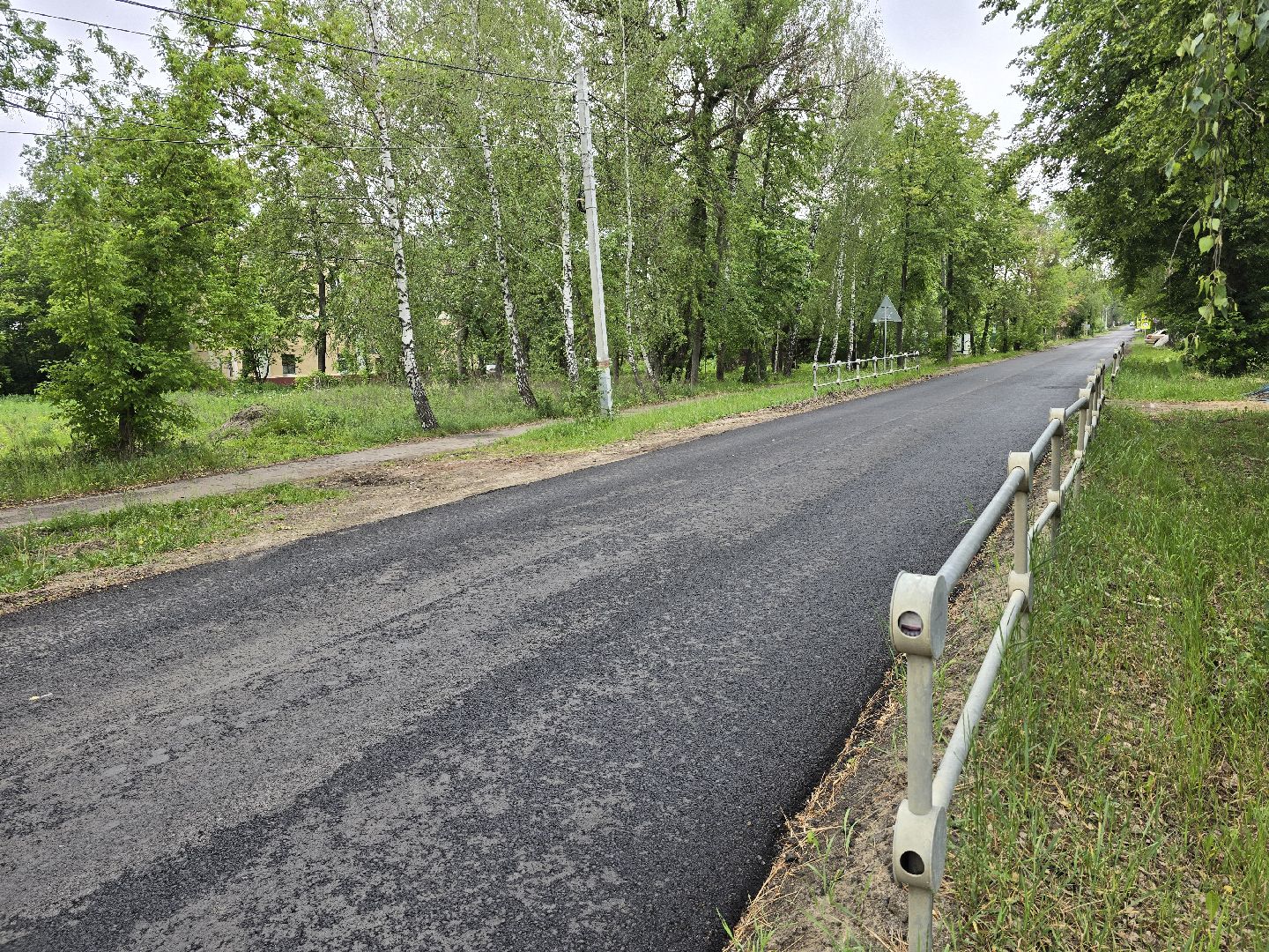 Коломна, Озеры, дорожный ремонт, новый асфальт,