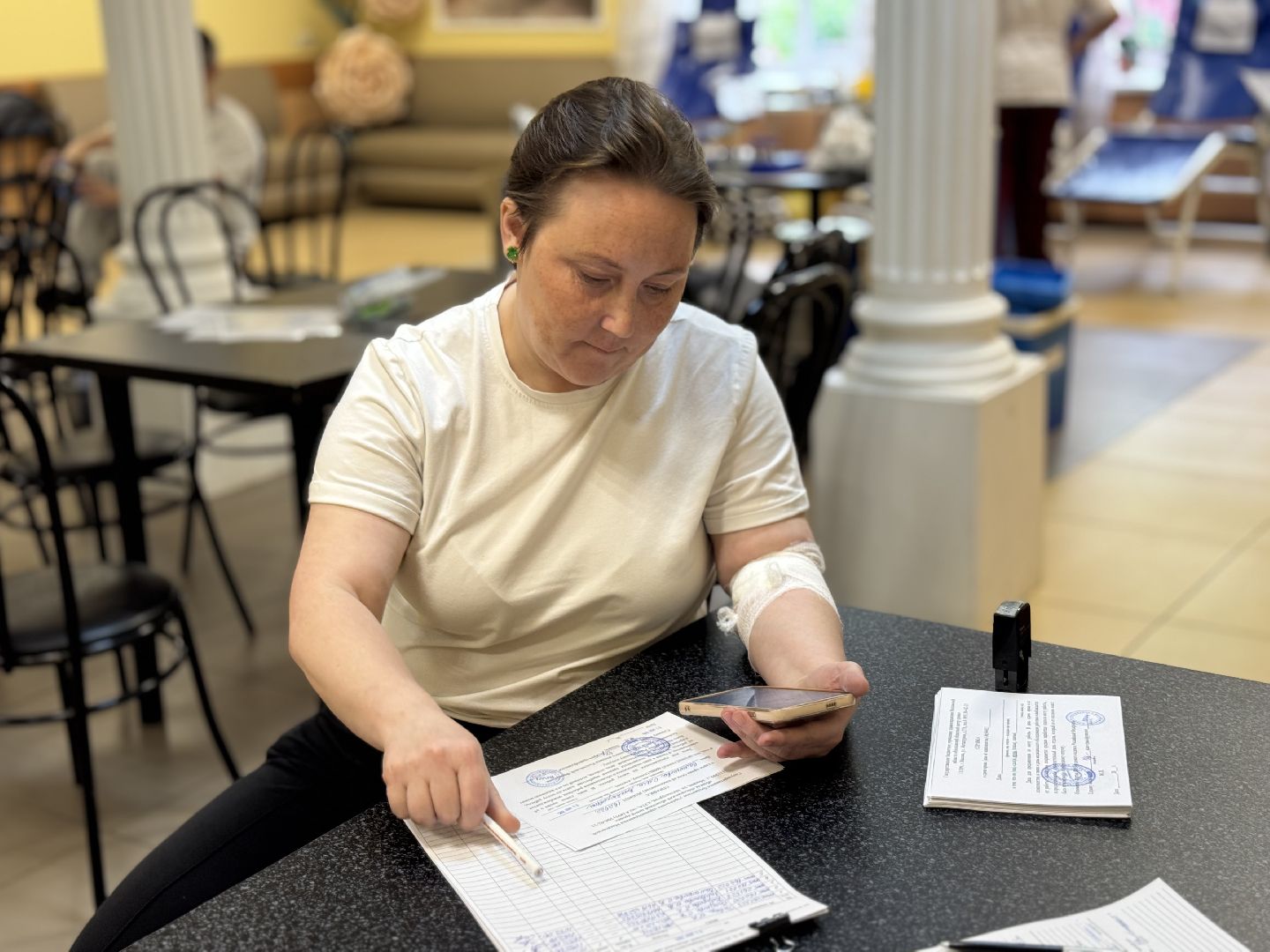 доноры подмосковья, донорская акция, балашиха, кдц подмосковные вечера,