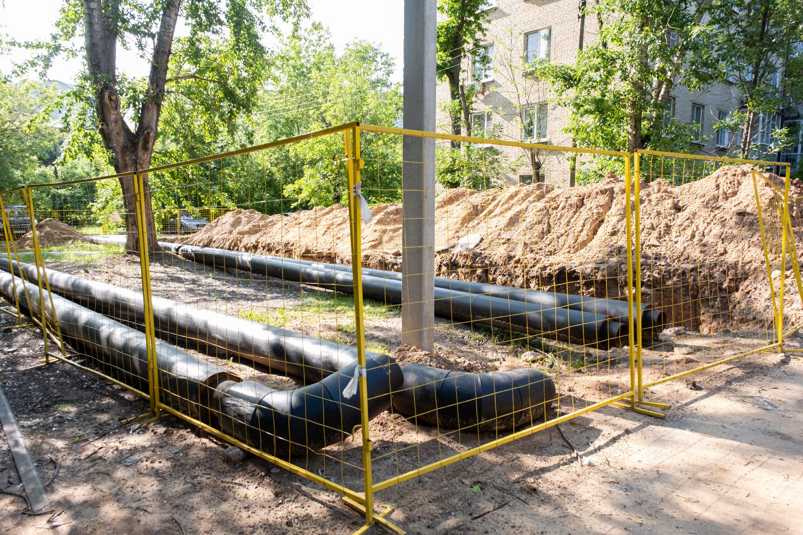 лыткарино, жкх, замена магистральных труб,